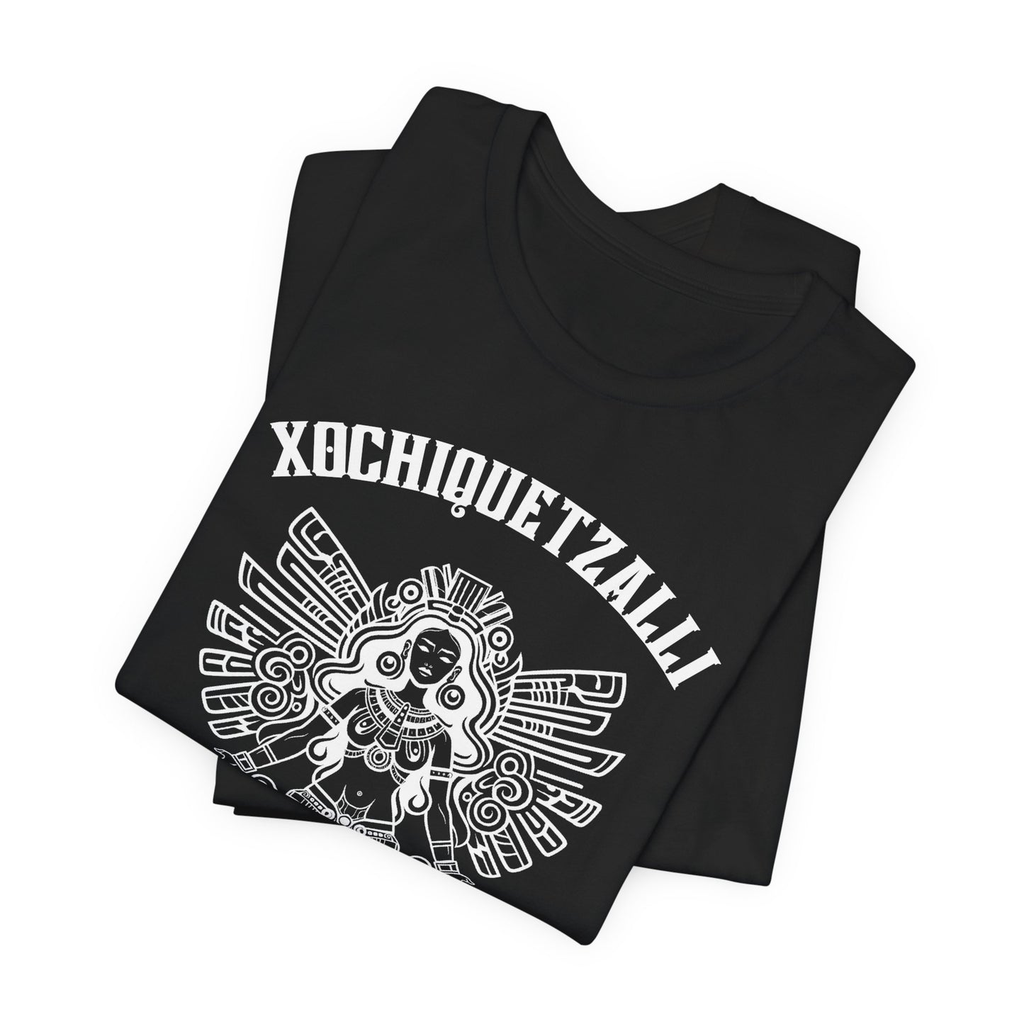 Xochiquetzalli Aztec Goddess of Fertility Shirt | Gift for Her , Xochiquetzal Aztec Art , Latino Americans , Mexican Shirts