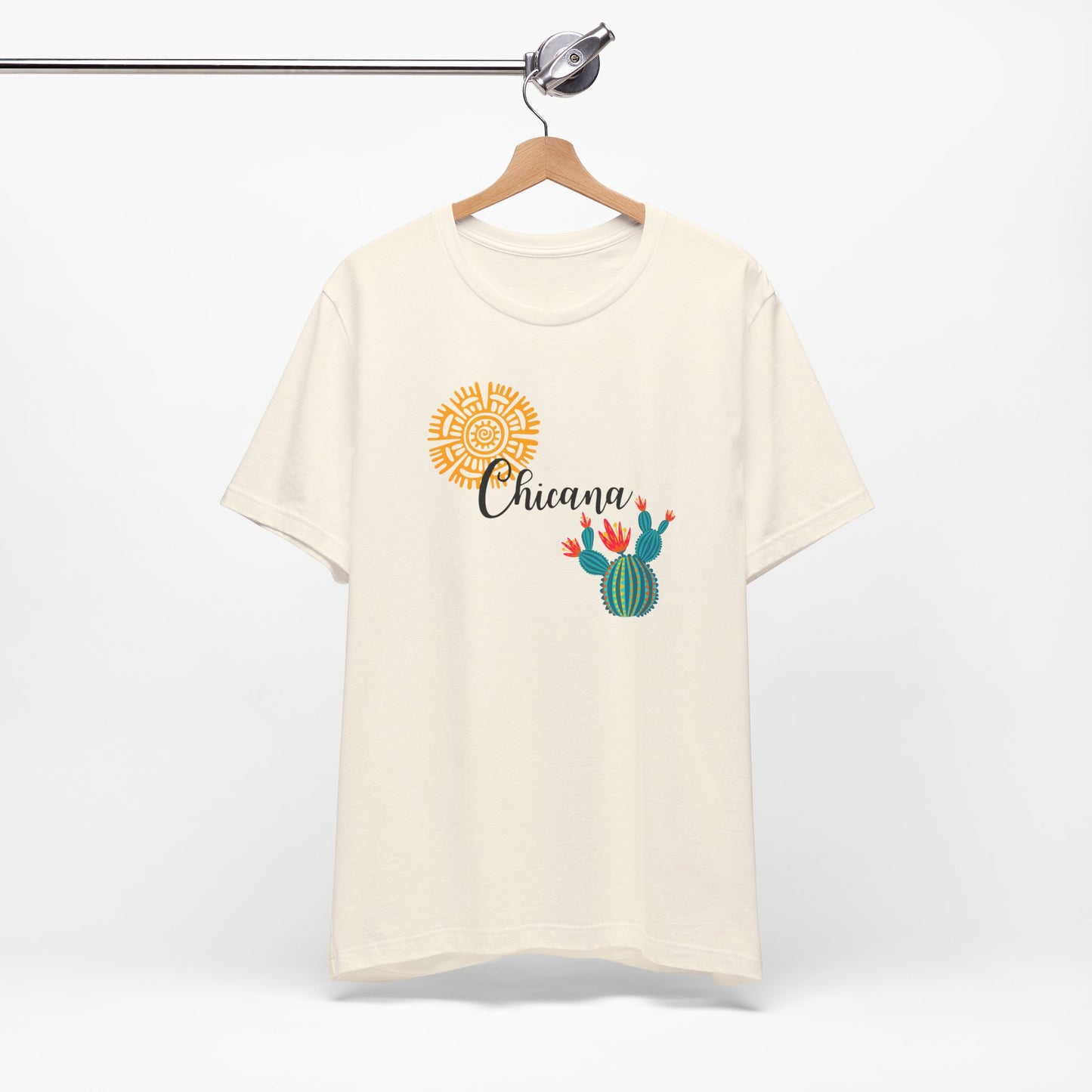 Chicana Shirt gift for Her Cactus Nopal Sol Tee Aztec Mayan Incan Latina Feminist