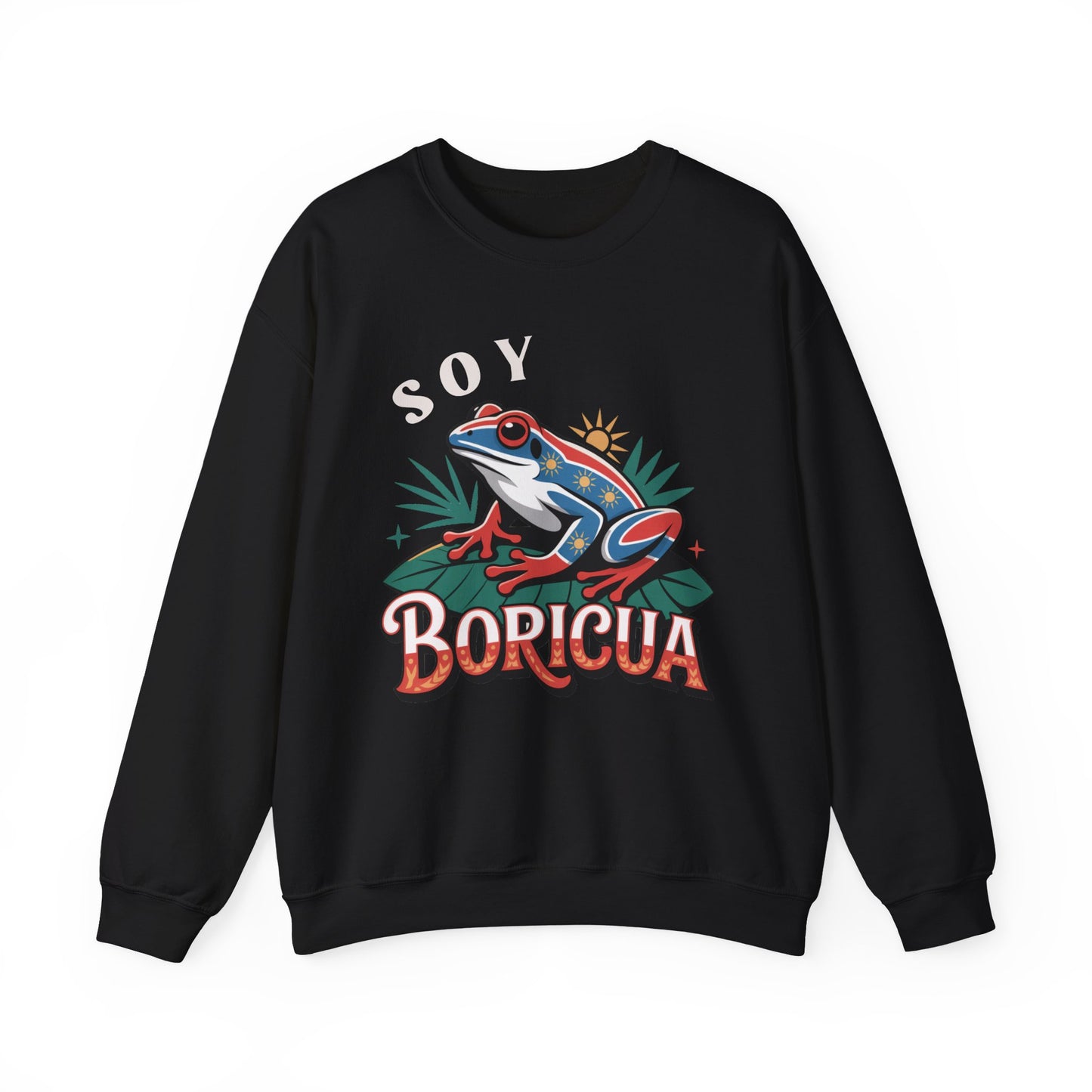 Boricua Sweatshirt - Puerto Rican Pride Hoodie Gift - Orgullo Boricua - PR Pride Wear - Isla del Encanto Clothing