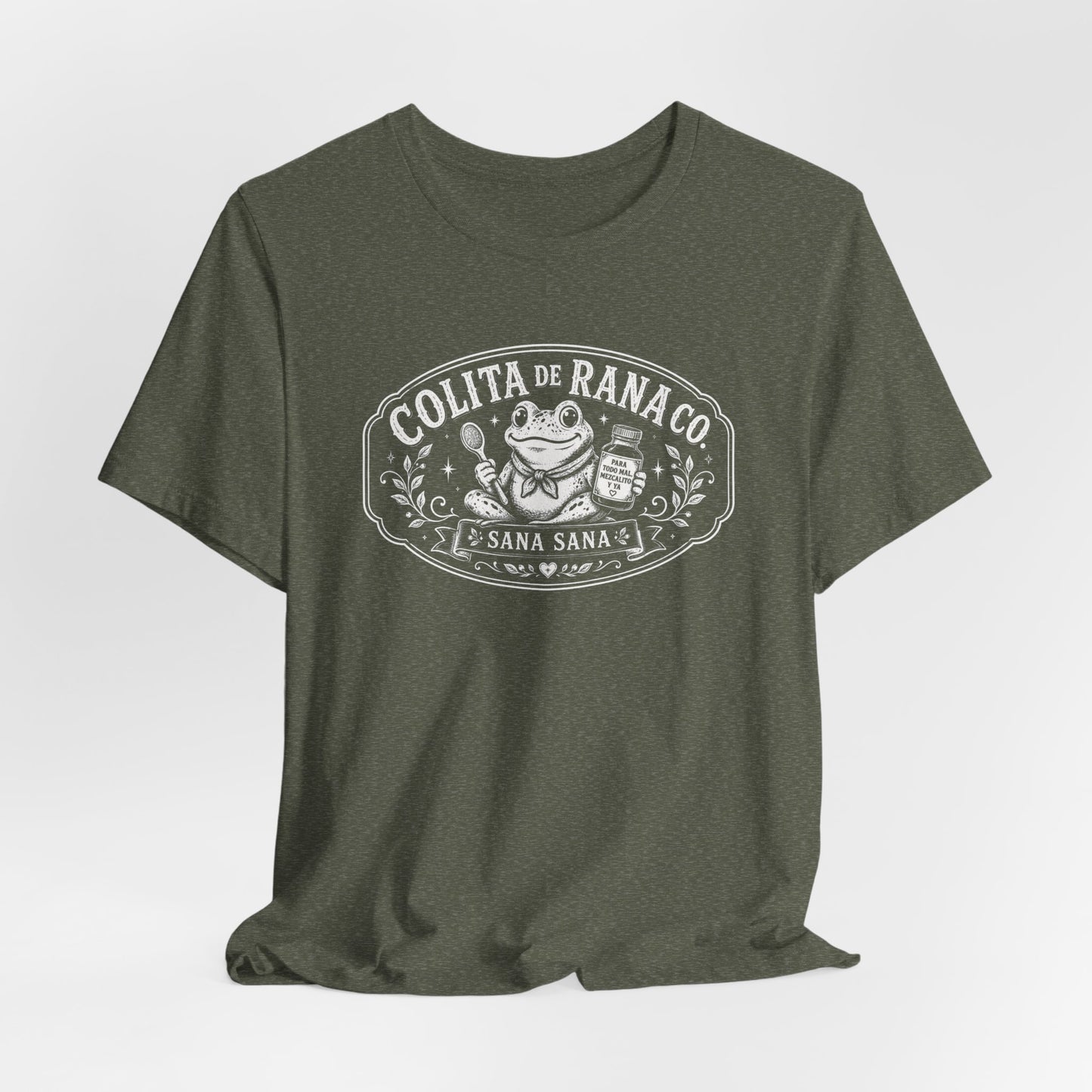 Colita De Rana T-Shirt - Funny Spanish Saying Tee - Latina Gift - Bilingual Humor Shirt - Gift for Her