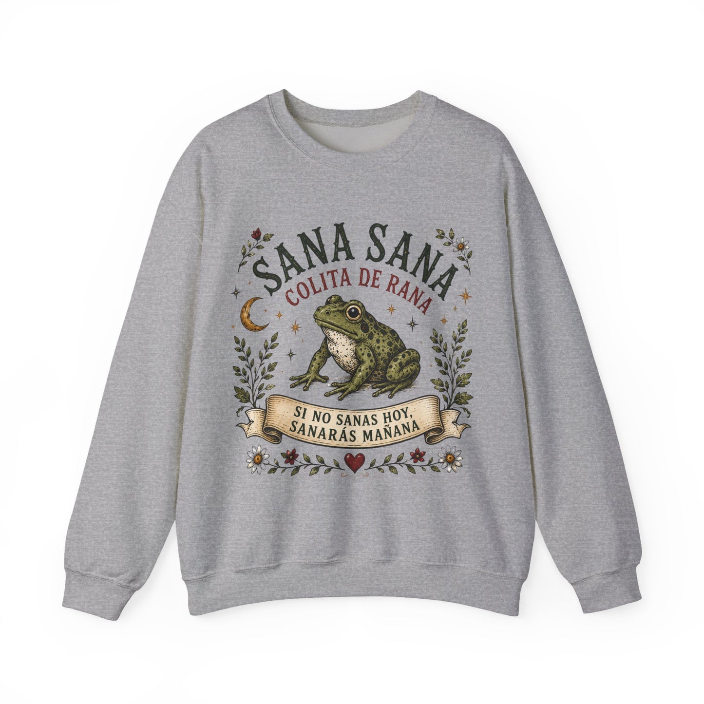 Colita De Rana Sweatshirt - Funny Spanish Saying Sudadera - Latina Gift - Bilingual Humor Pullover - Regalos Para Mujer