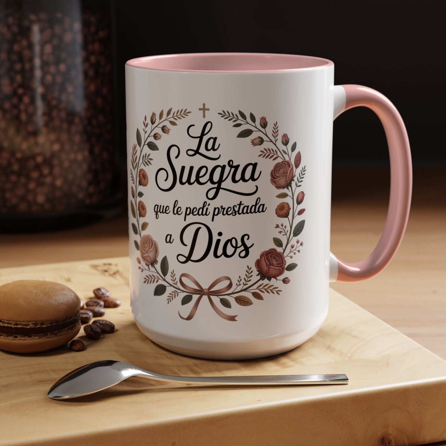 Suegra Mug - Funny Mother in Law Gift - Latino Family Humor Coffee Cup - Spanish Gifts for Her - Regalos Para Mujer