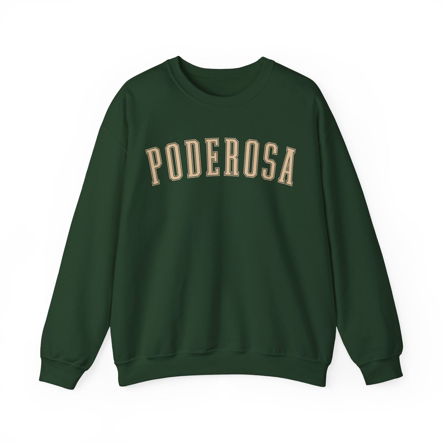 Poderosa Divina Sweater Latina College Crewneck Powerful Divine Spanish Phrase Mexican Sweatshirt Chicana Gift Hispanic Empowerment