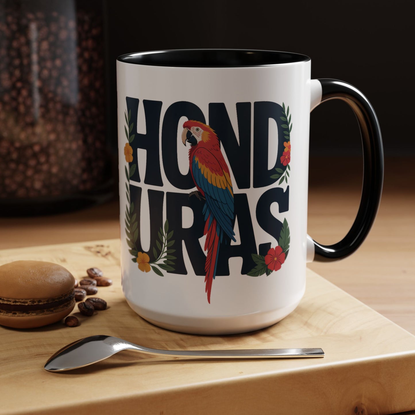 Honduras Mug - Honduran Pride Coffee Cup Gift | Catracho Orgullo Hondureño | Central American Latino Heritage Mug