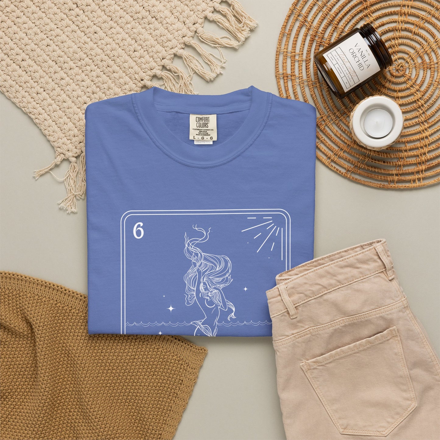 La Sirena Loteria Shirt | Comfort Colors , Strong Woman Latina Empowerment , Feminist Shirt, Gift for Her , Mexican Shirt , Latina Shirt