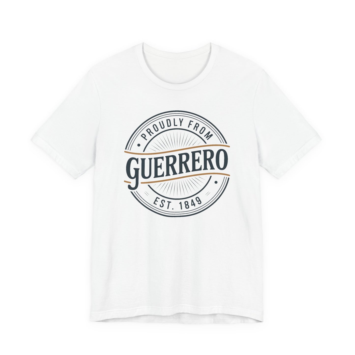 Guerrero T-Shirt - Mexican Heritage Tee - Guerrero State Pride - Latino Warrior Shirt - Orgullo Mexicano Gift