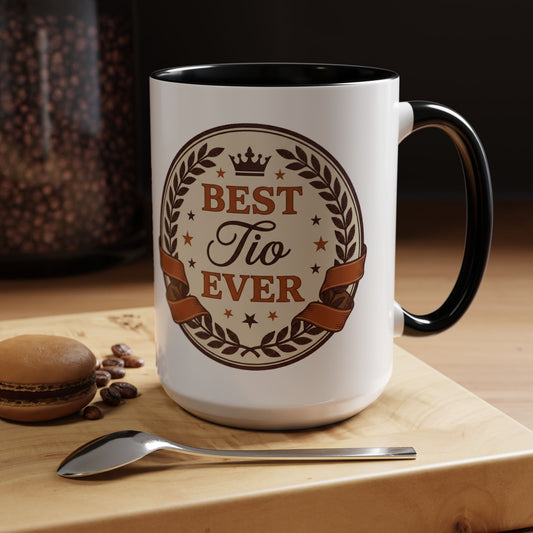 Tio Mug - Best Tio Ever Coffee Cup, Latino Family Gift, Hispanic Uncle Mug, Tio Favorito Regalo