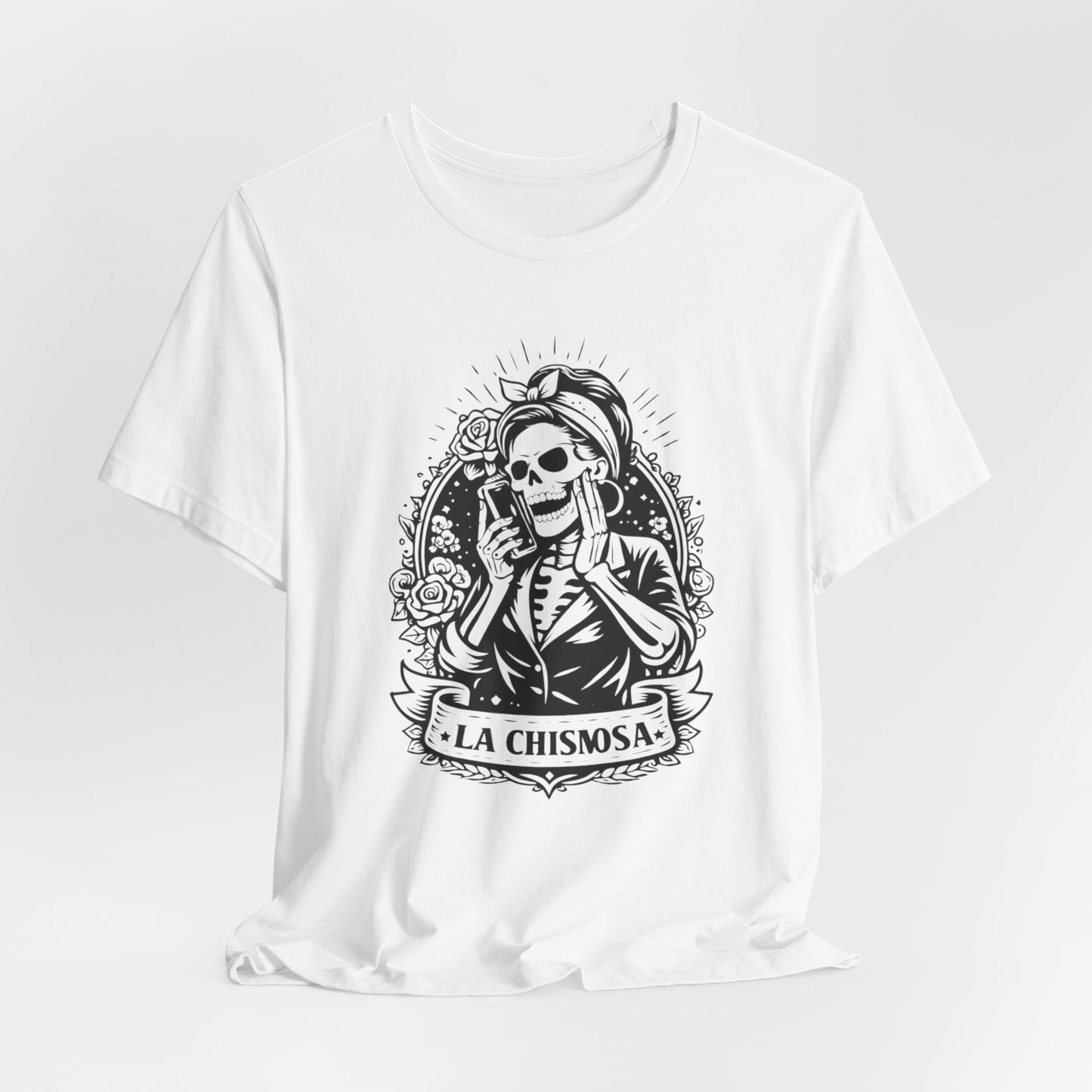 La Chismosa T-Shirt | Funny Spanish Tee | Latino Heritage Gift | Chisme Queen Shirt | Hispanic Culture Latina Humor
