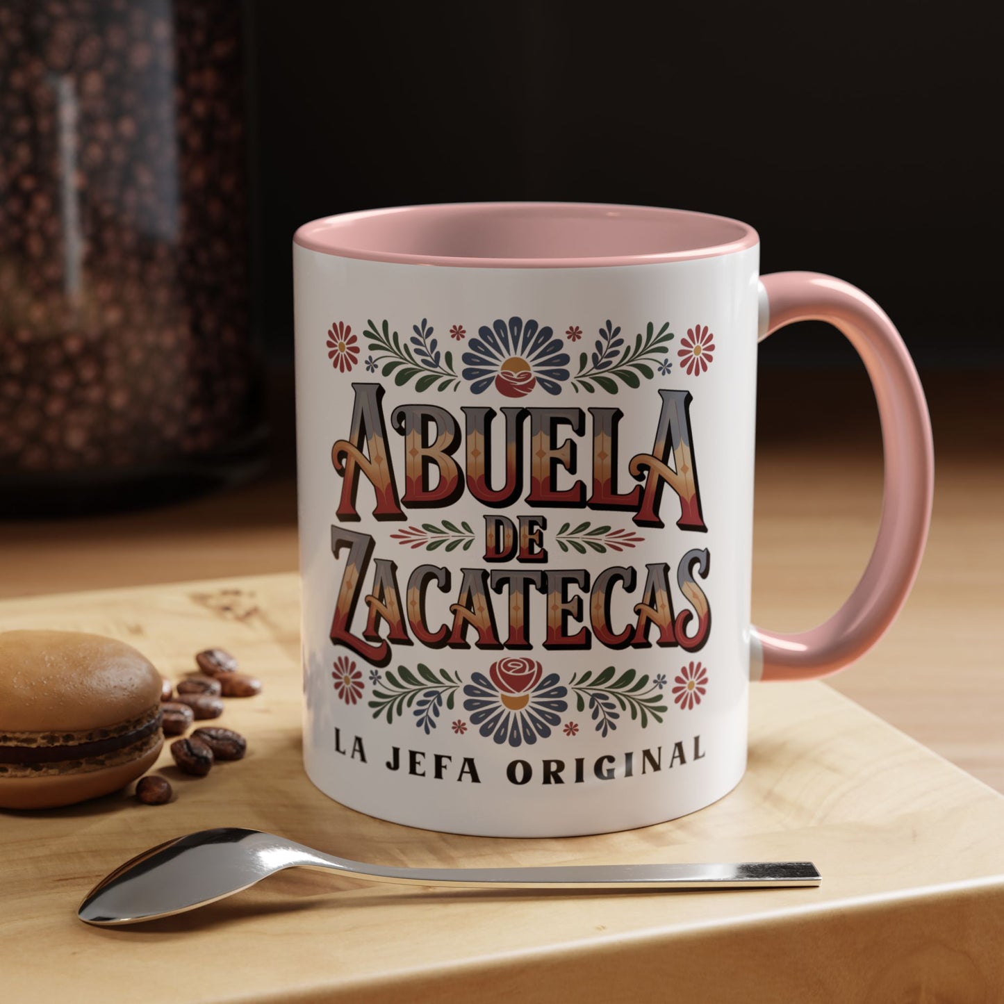 Abuela de Zacatecas Mug - Latino Family Gift for Hispanic Grandma - Spanish Coffee Cup - Abuela Love Mug - Cultura Latina
