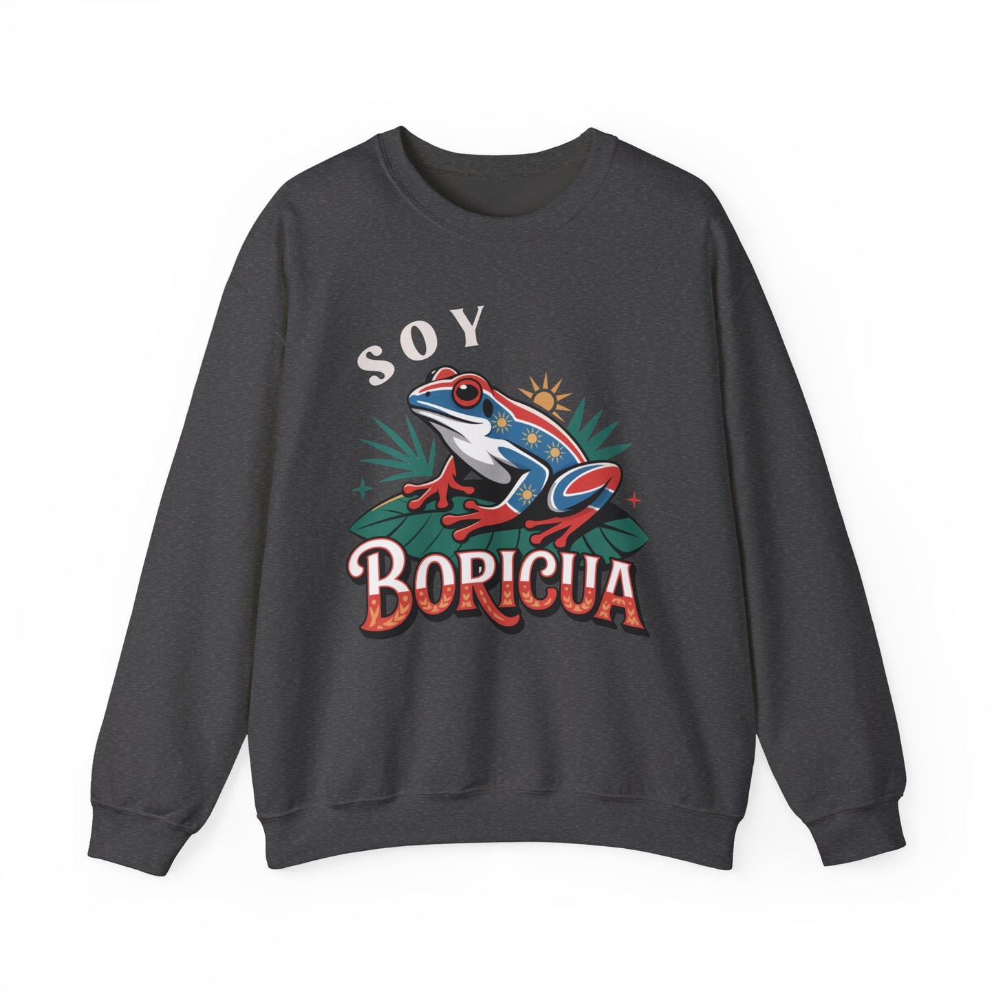 Boricua Sweatshirt - Puerto Rican Pride Hoodie Gift - Orgullo Boricua - PR Pride Wear - Isla del Encanto Clothing