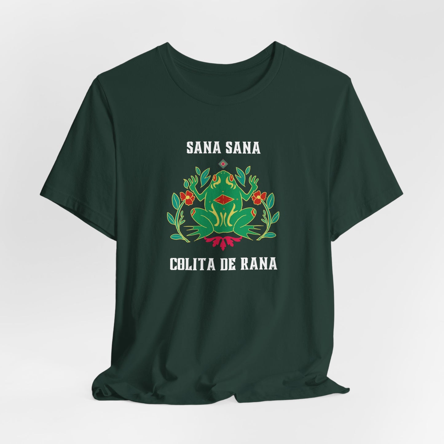 Sana Sana Rana shirt Mexican Culture inspired tee gift for her Camiseta Para Mujer Espanol, Spanish Shirt, Latin Chic