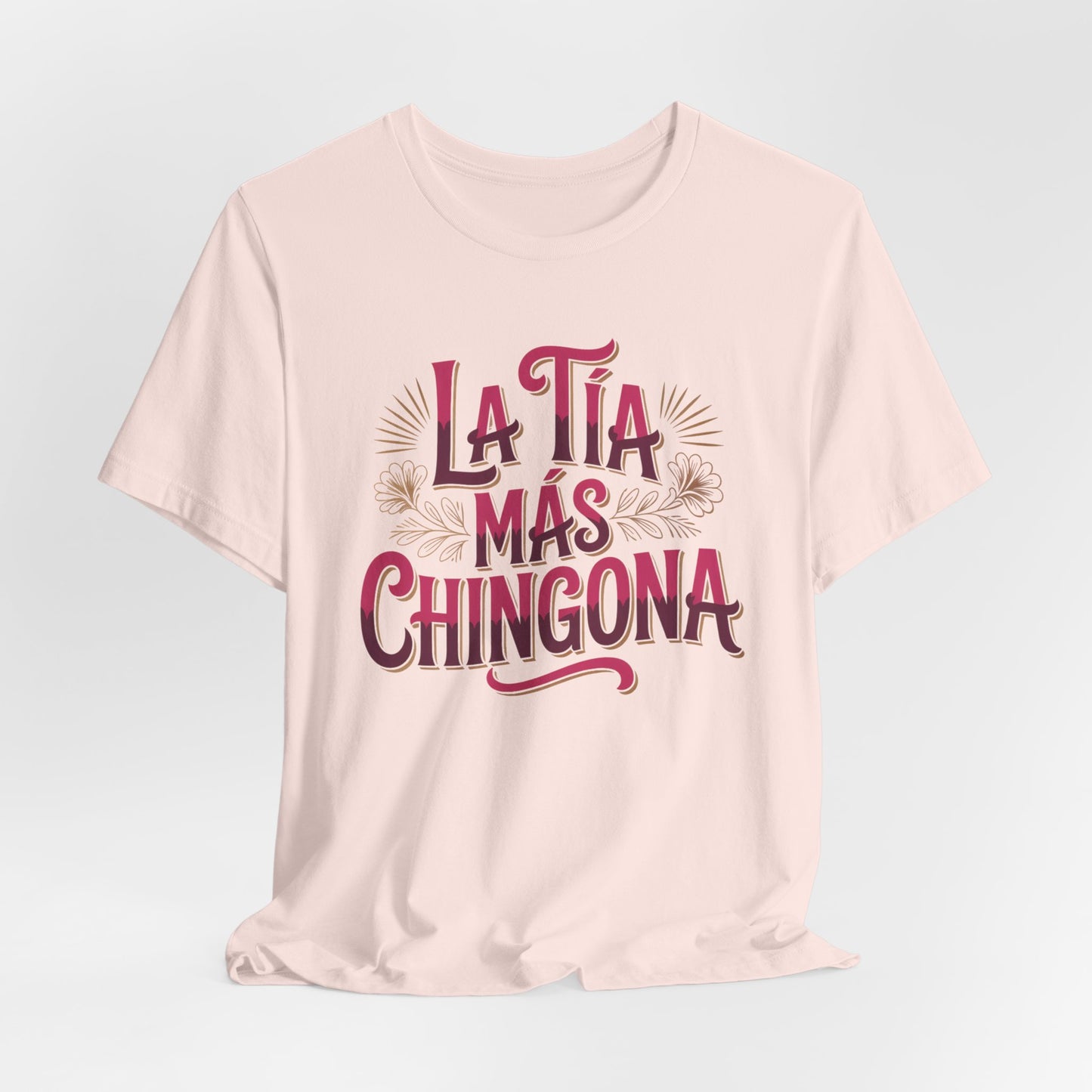Tia Shirt - Best Tia Ever T-Shirt - Tia Gift - Latino Family Tee - Proud Tia Linda Spanish Aunt Tia Regalo