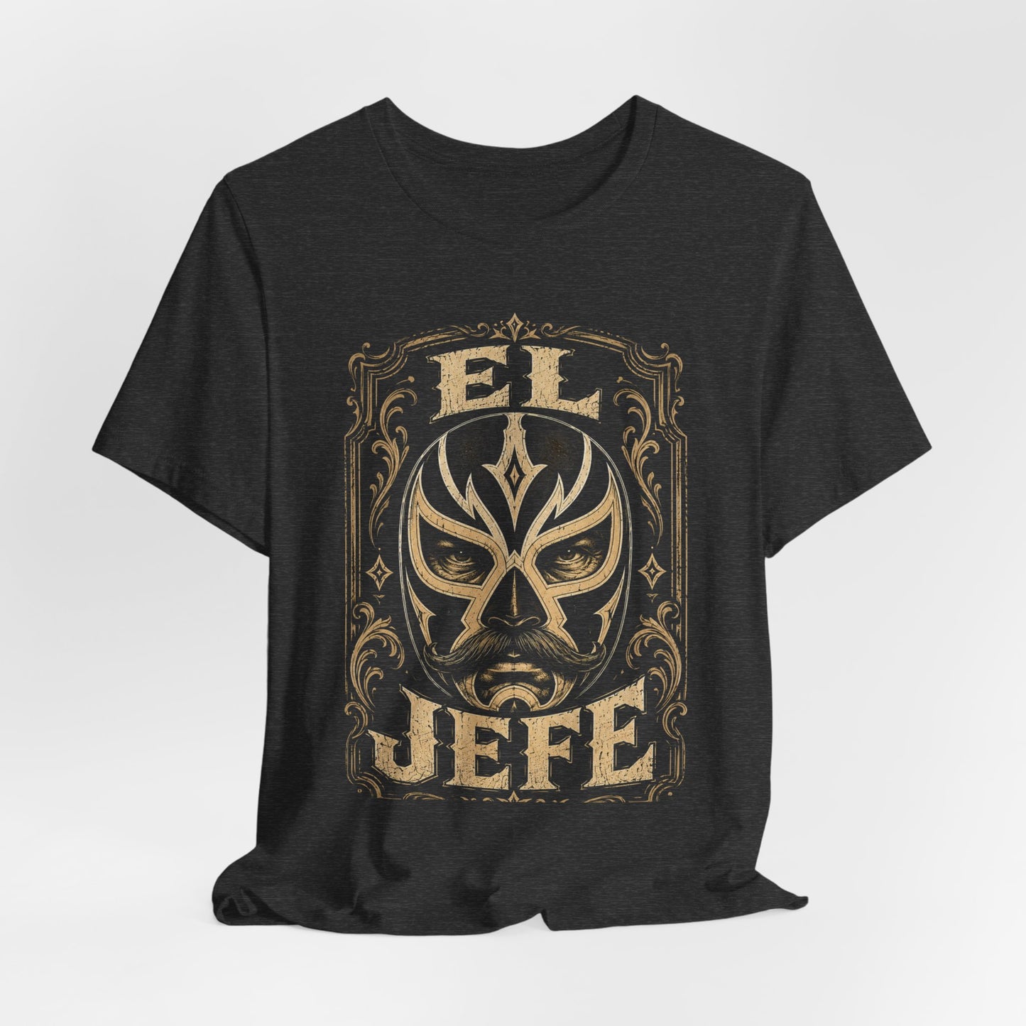 El Jefe T-Shirt - Latino Dad Boss Shirt - Funny Spanish Tee for Papa - Father's Day Gift - Compadre Energy Apparel