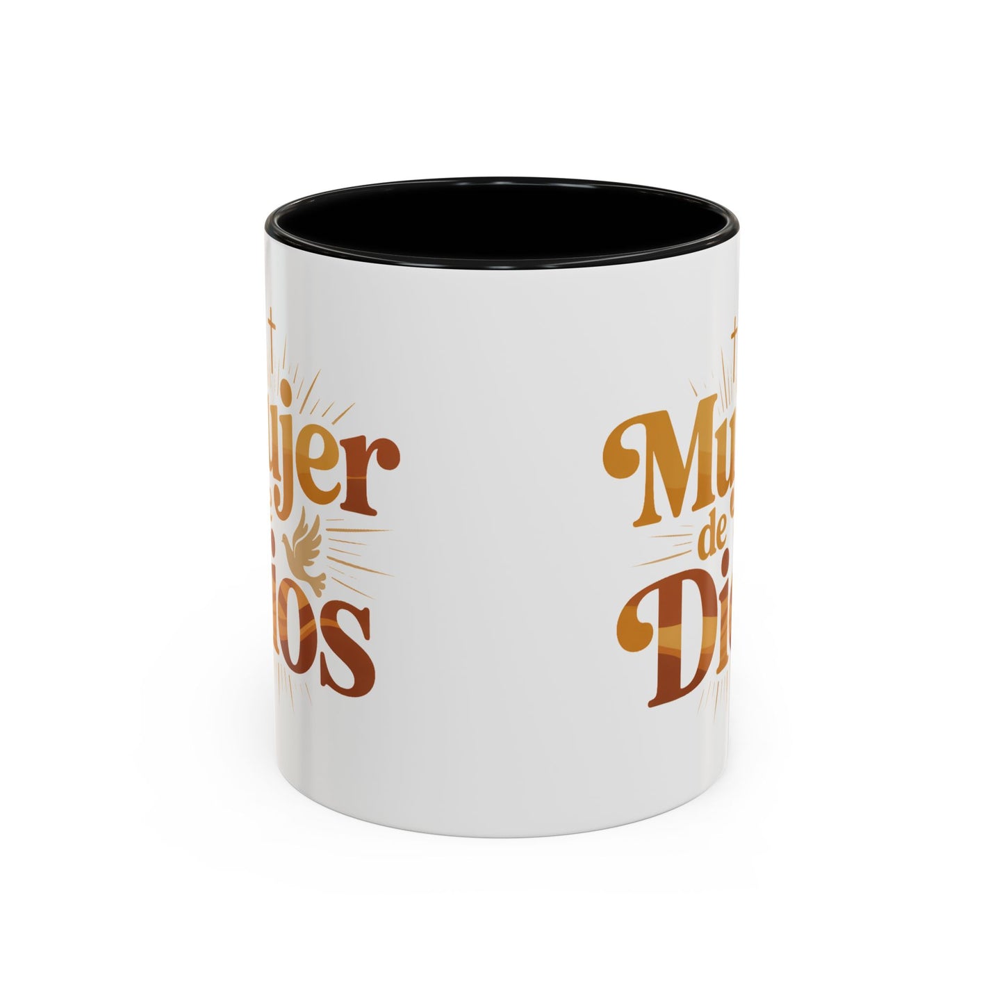 Mujer de Dios Mug - Faith Coffee Cup Gift for Christian Latina Women - Taza Religiosa Catholic Gift