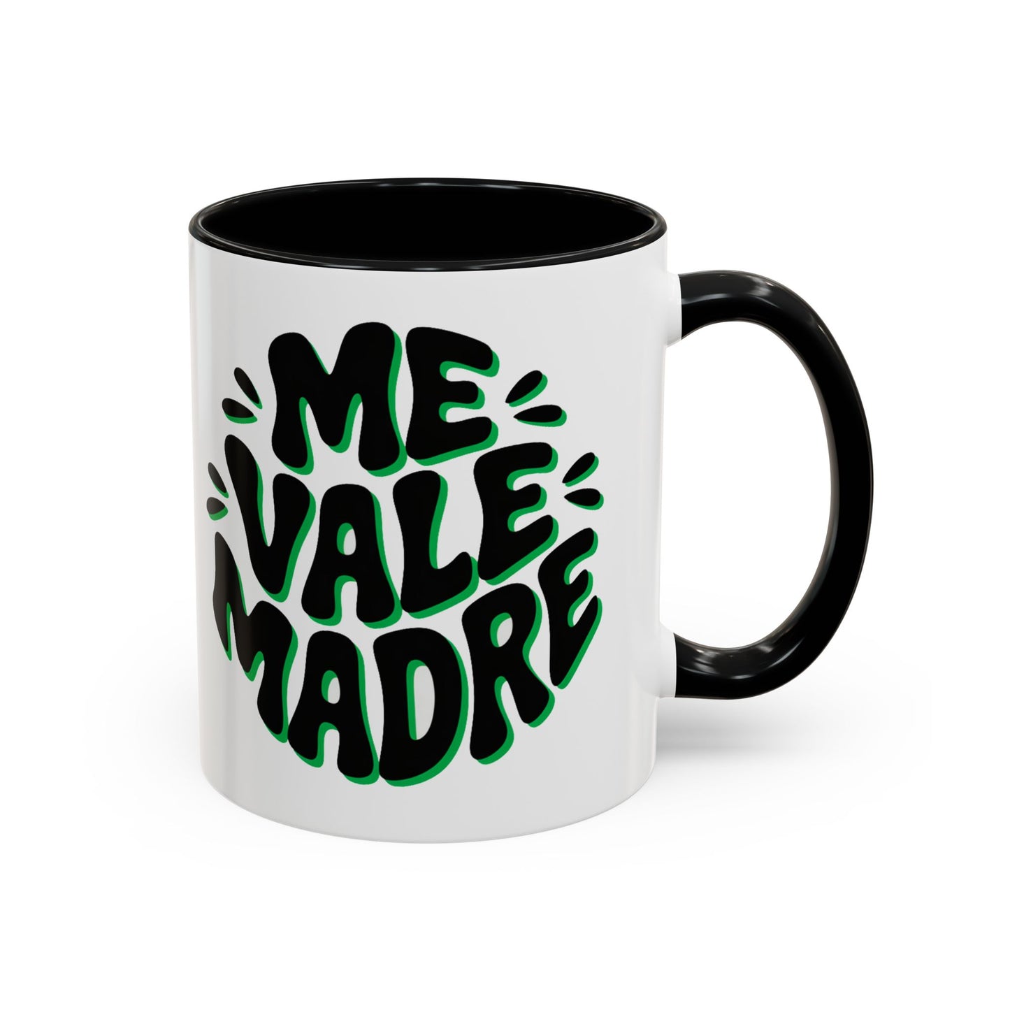 Me Vale Madre Mug - Funny Spanish Quote Coffee Cup - Latino Family Gift - Mexican Humor Sarcastic Spanish Saying
