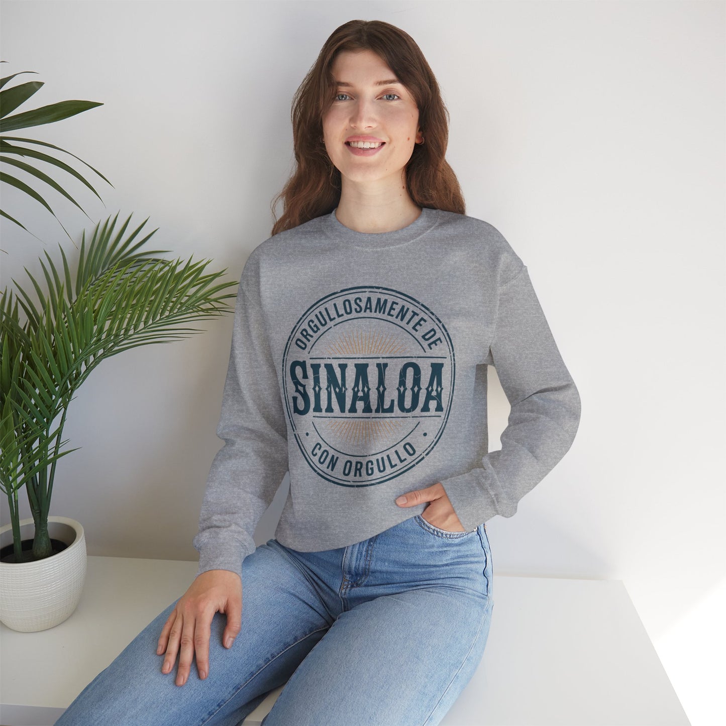 Sinaloa Sweatshirt - Mexican Heritage Pride Sudadera - Sinaloa Gift - Hispanic Orgullo Mexicano - Culiacan Roots