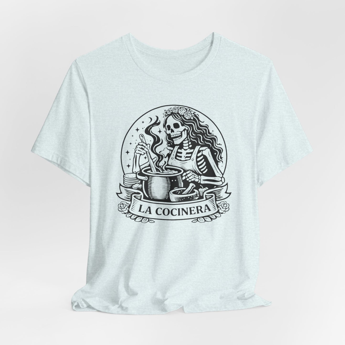 La Cocinera T-Shirt - Chef Latina Tee - Latino Heritage Gift - Hispanic Cook Shirt - Cocina Queen - Cooking Mama Gift