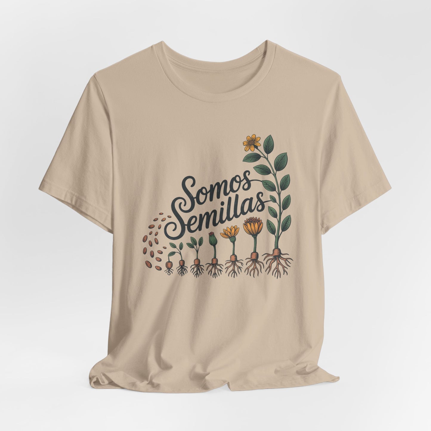 Somos Semillas T-Shirt | Latino Heritage Tee | Hispanic Culture Gift | Latinx Apparel | Somos Fuertes Shirt