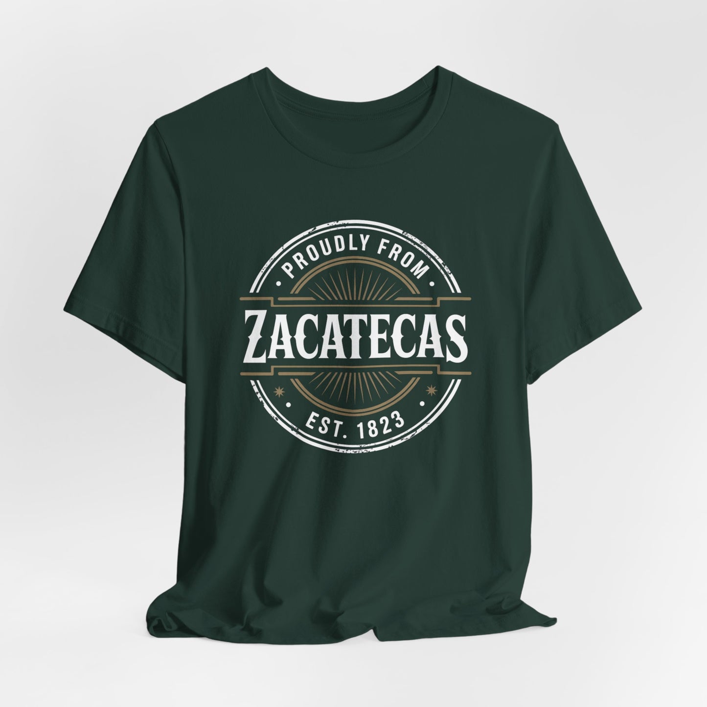 Zacatecas T-Shirt - Mexican Heritage Tee - Zacatecano Pride Gift - Mexico State Shirt - Hispanic Pride Tshirt