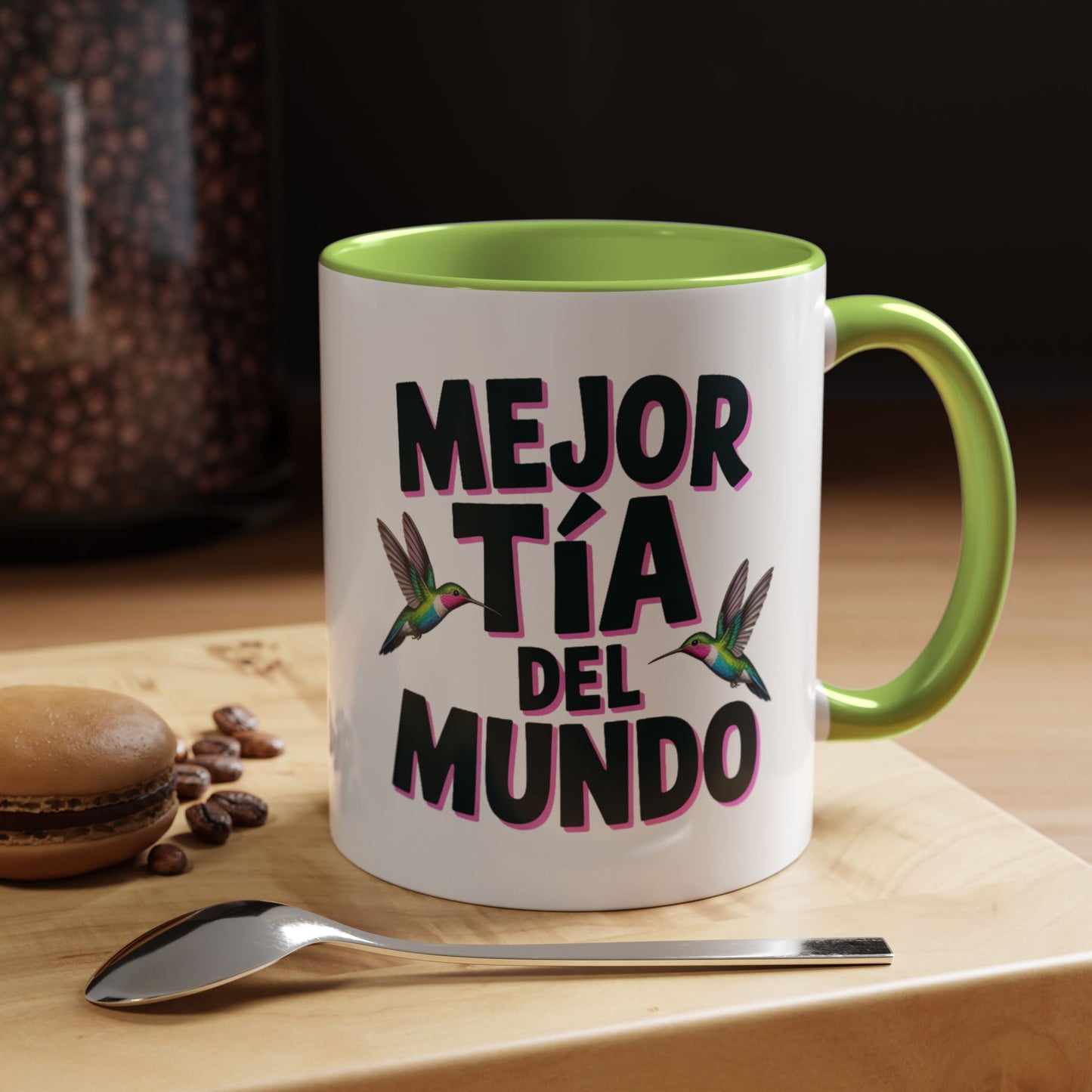 Tía Mug - Best Tía Ever Coffee Cup - Latino Family Gift - Hispanic Tía Regalo - Proud Tía Vida Mug - Tía Birthday Gift