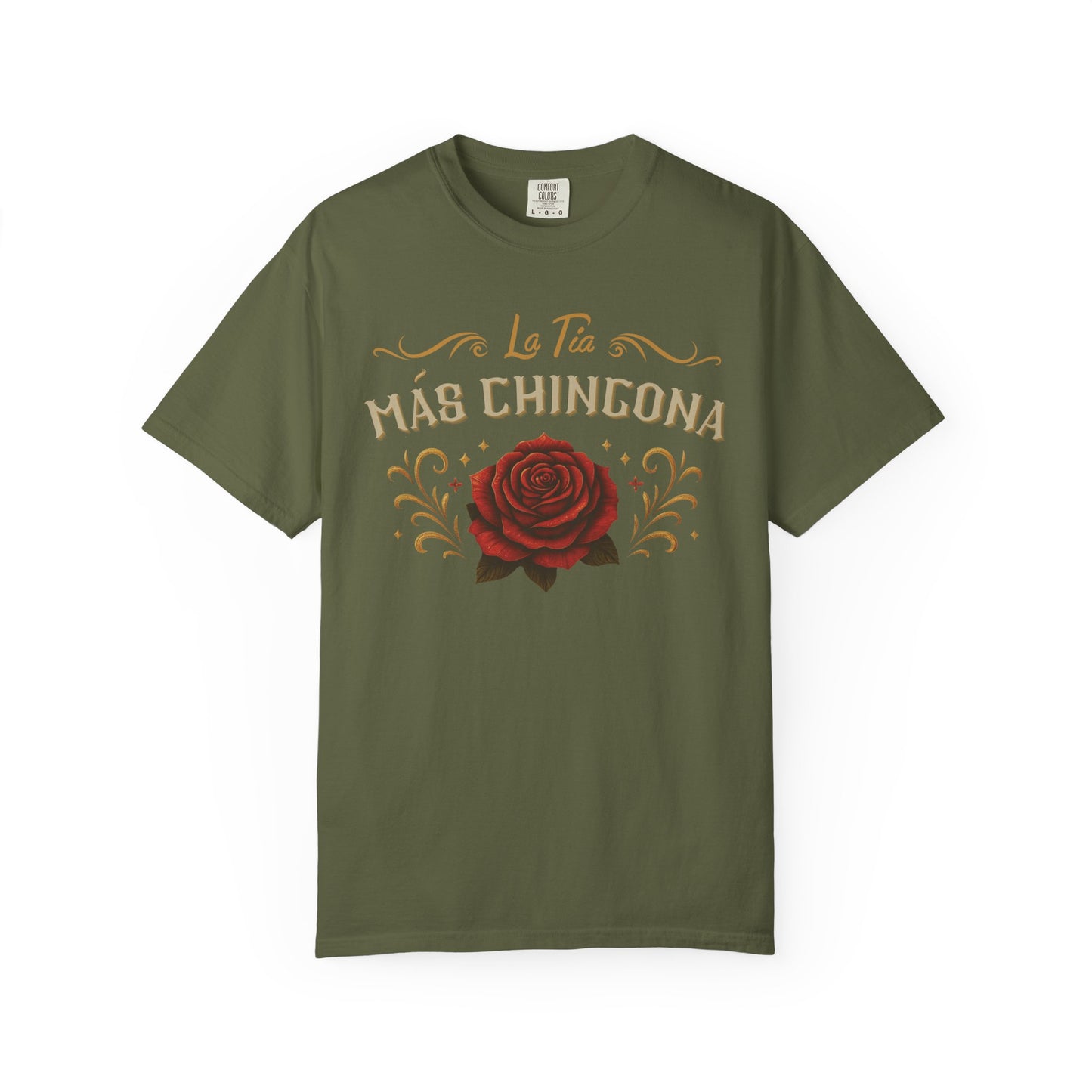 La Tia Mas Chingona Shirt T-Shirt — Tia Chingona Gift (view 3 of 13)