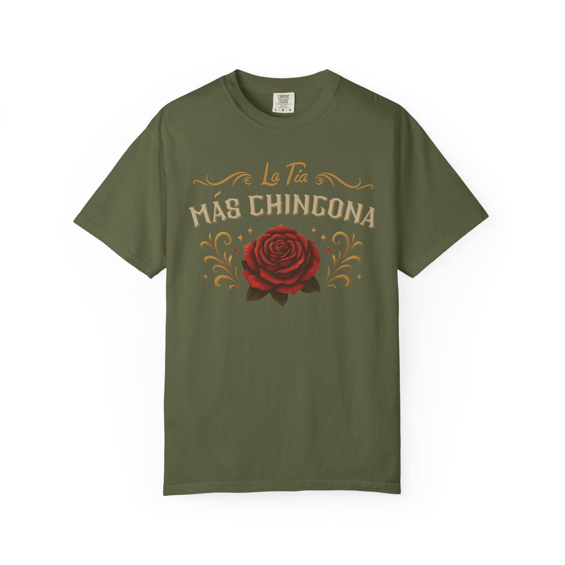 La Tia Mas Chingona Shirt T-Shirt — Tia Chingona Gift (view 3 of 13)