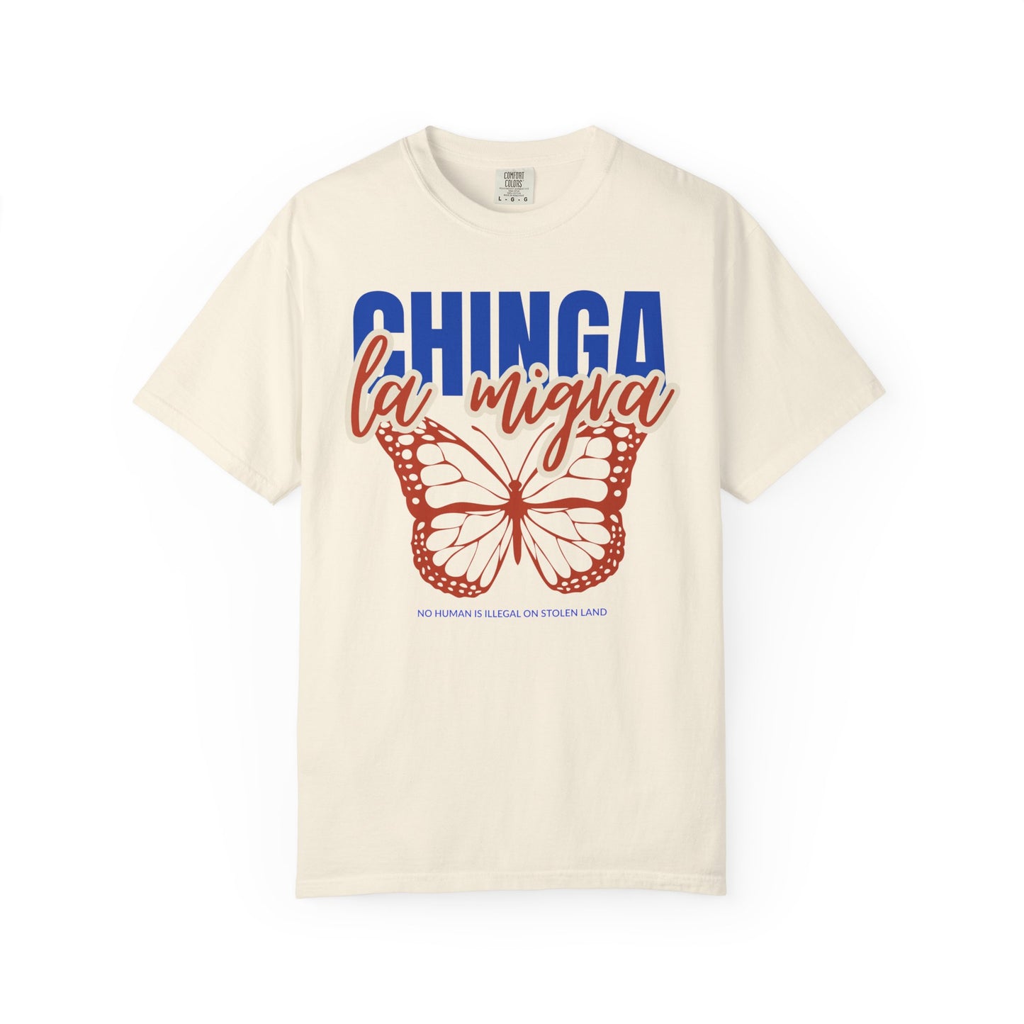Chinga La Migra Shirt, Immigrant Rights Shirt, No Human Is Illegal,  Immigration Reform Tee, Human Rights Activist Shirt