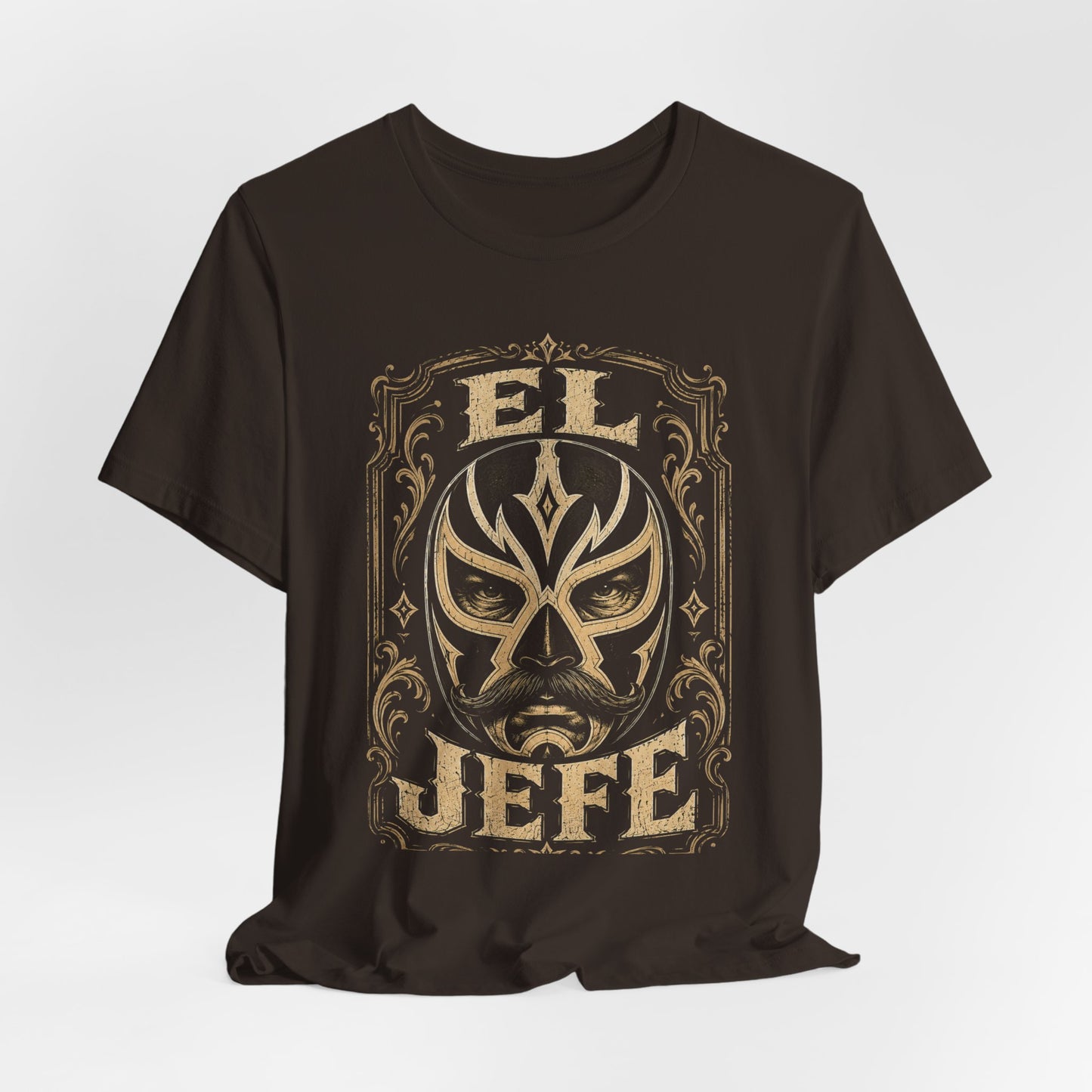 El Jefe T-Shirt - Latino Dad Boss Shirt - Funny Spanish Tee for Papa - Father's Day Gift - Compadre Energy Apparel