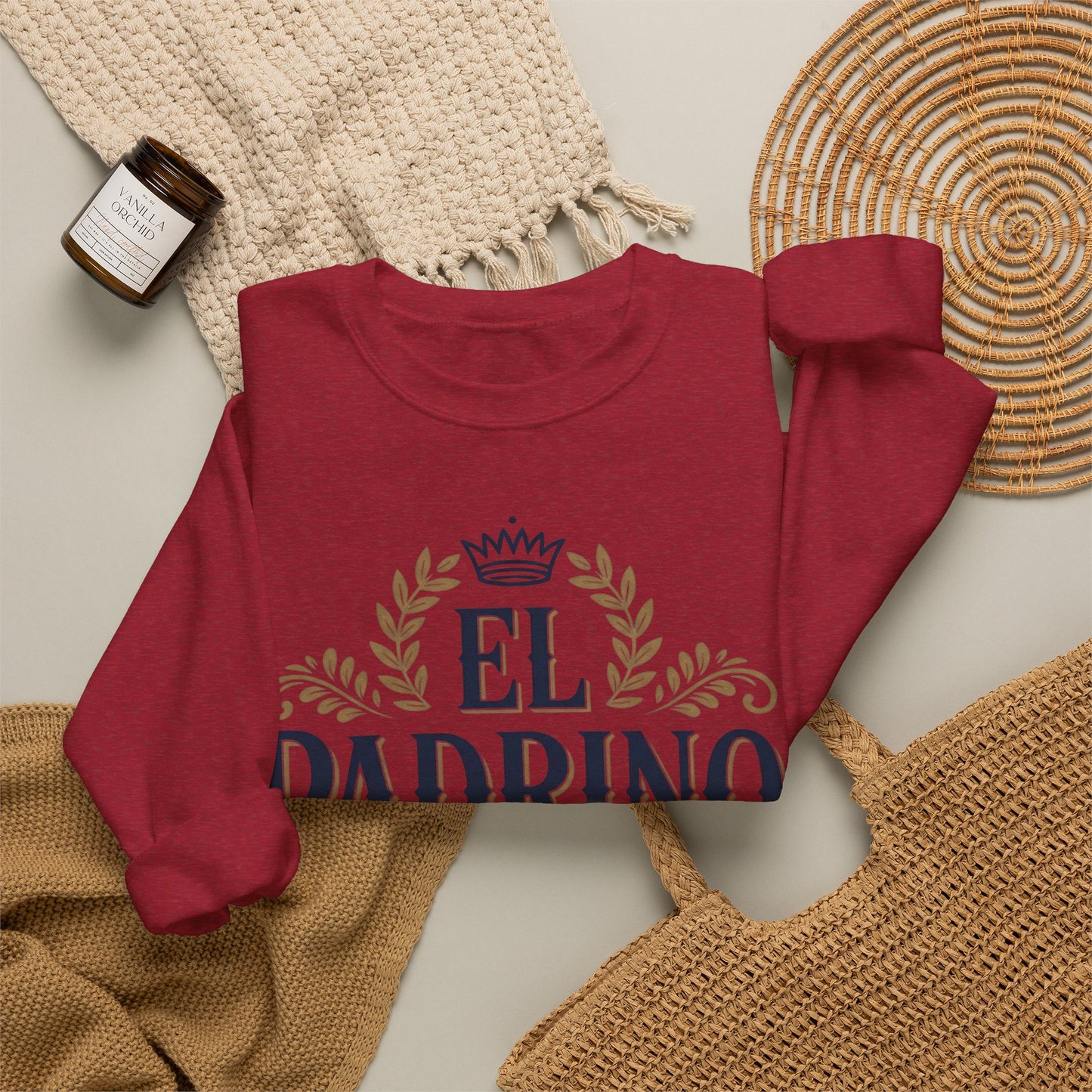 El Padrino Sweatshirt - Latino Godfather Gift - Hispanic Family Shirt - Padrino Regalo - Spanish Family Apparel