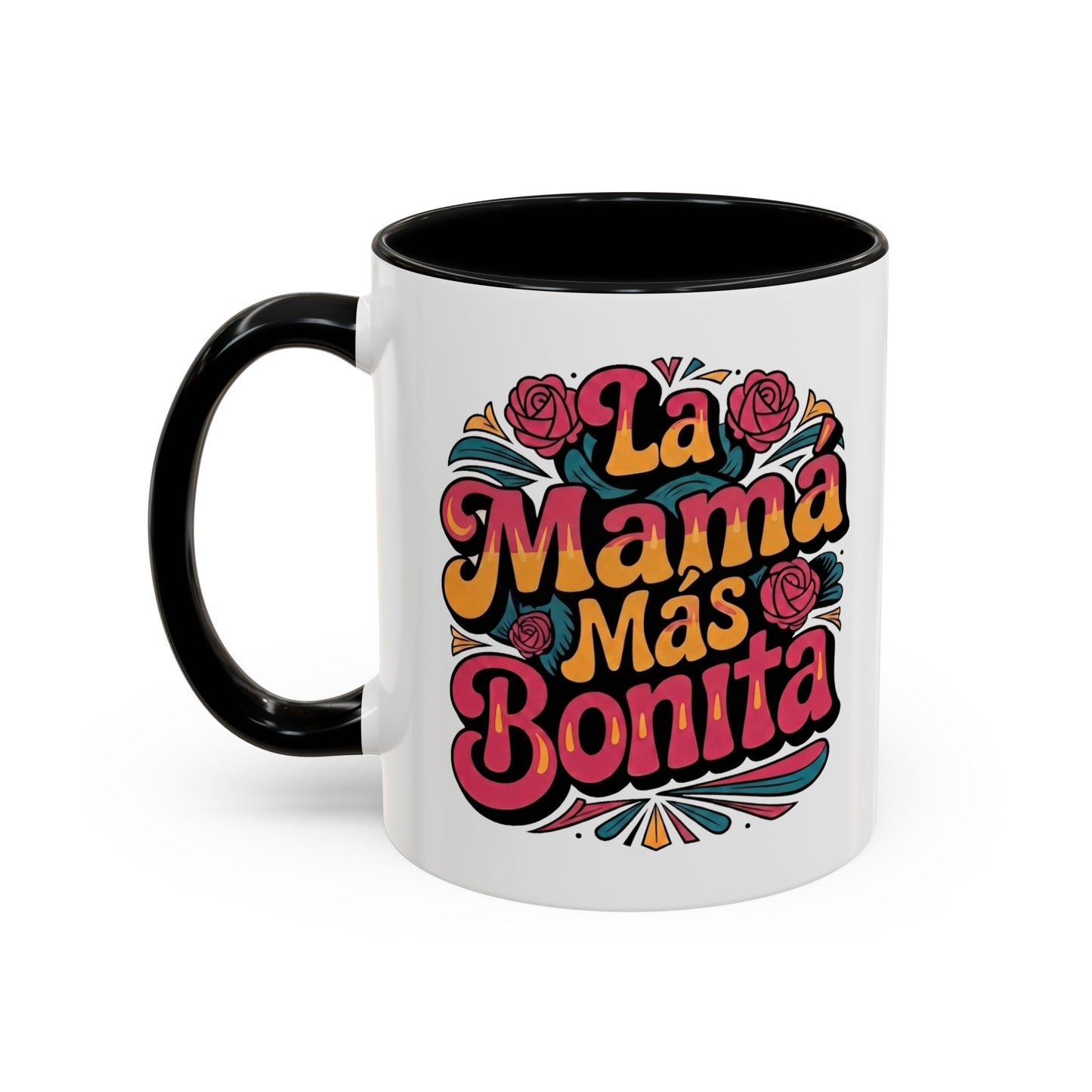 La Mama Mas Bonita Mug, Mama Gift, Latina Mom Coffee Mug,  Mom Birthday Gift, Mother's Day Mug
