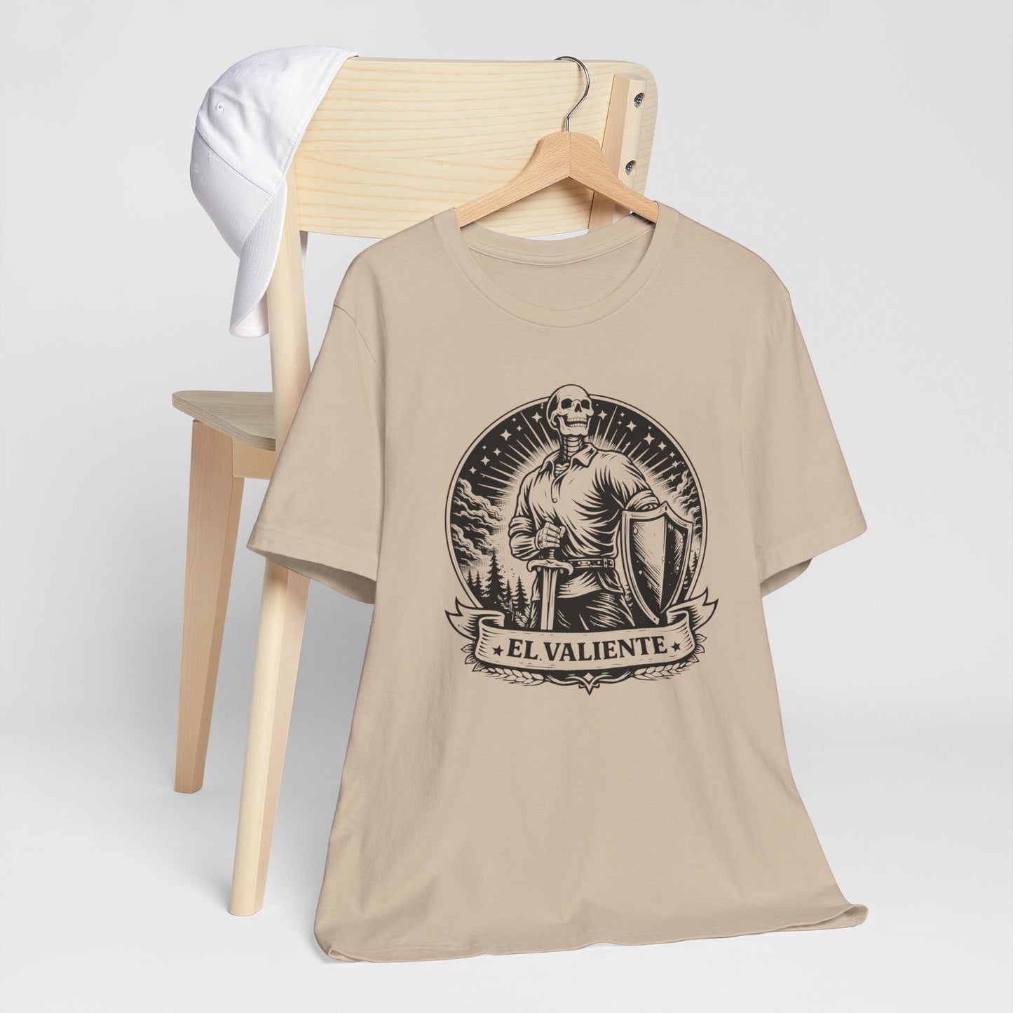 El Valiente T-Shirt - Latino Heritage Tee - Brave Warrior Gift - Hispanic Pride Shirt - Spanish Saying Tee