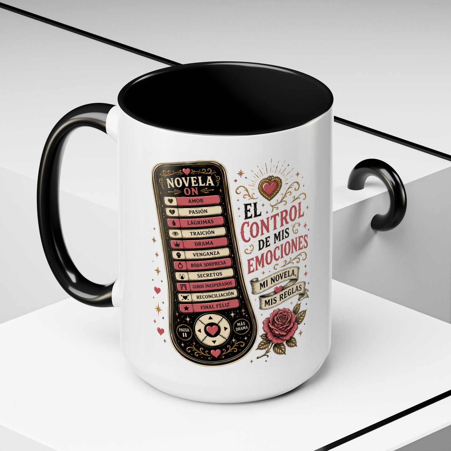 Novela Comadre Mug - Latina Gift for Her Spanish Coffee Cup Regalos para Mujer Taza de Café