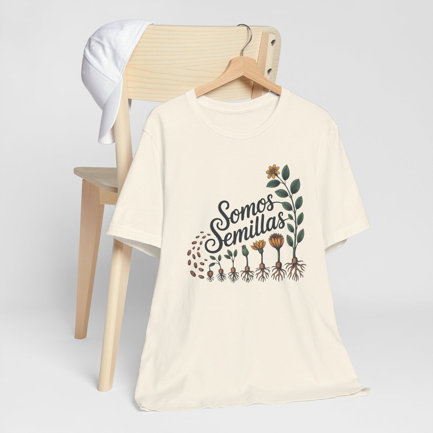 Somos Semillas T-Shirt | Latino Heritage Tee | Hispanic Culture Gift | Latinx Apparel | Somos Fuertes Shirt