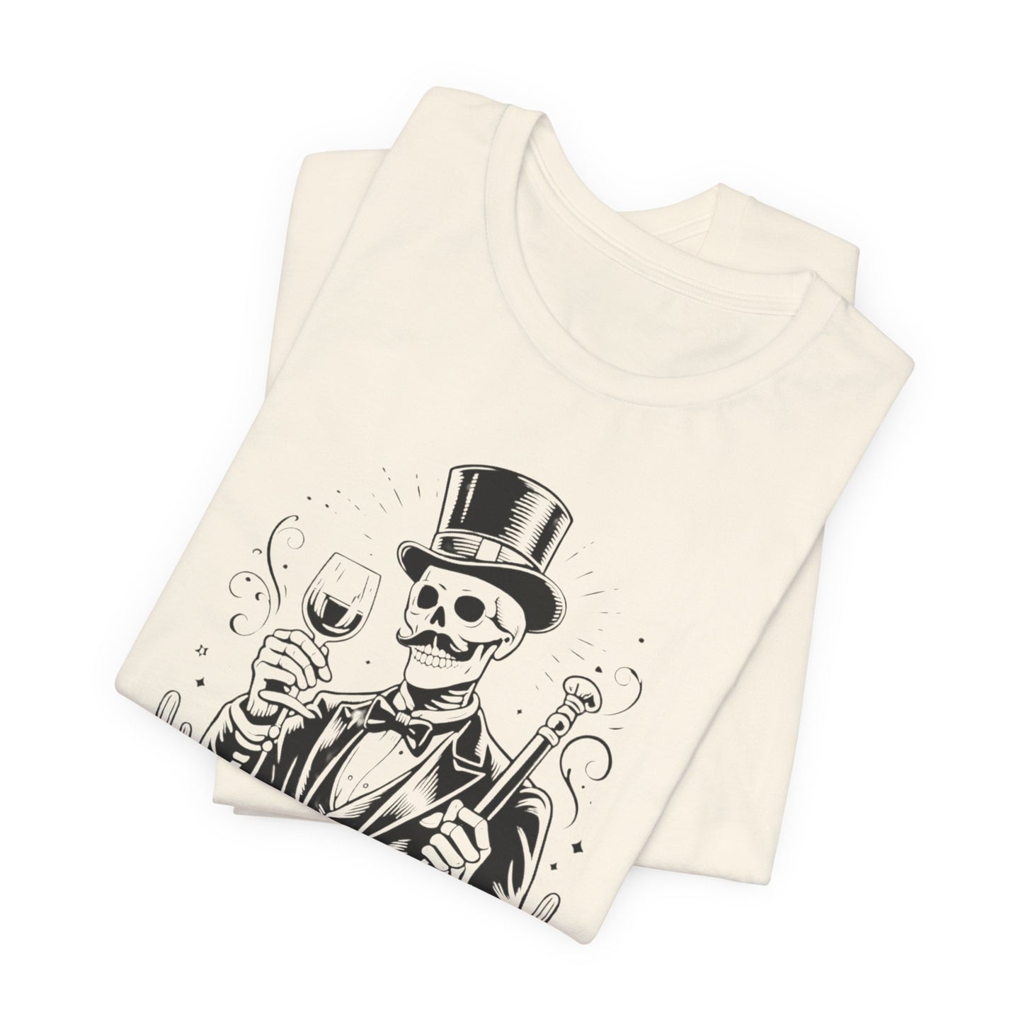 El Catrin T-Shirt - Mexican Skull Dia de los Muertos Tee - Latino Heritage Gift - Calavera Skeleton Art Shirt