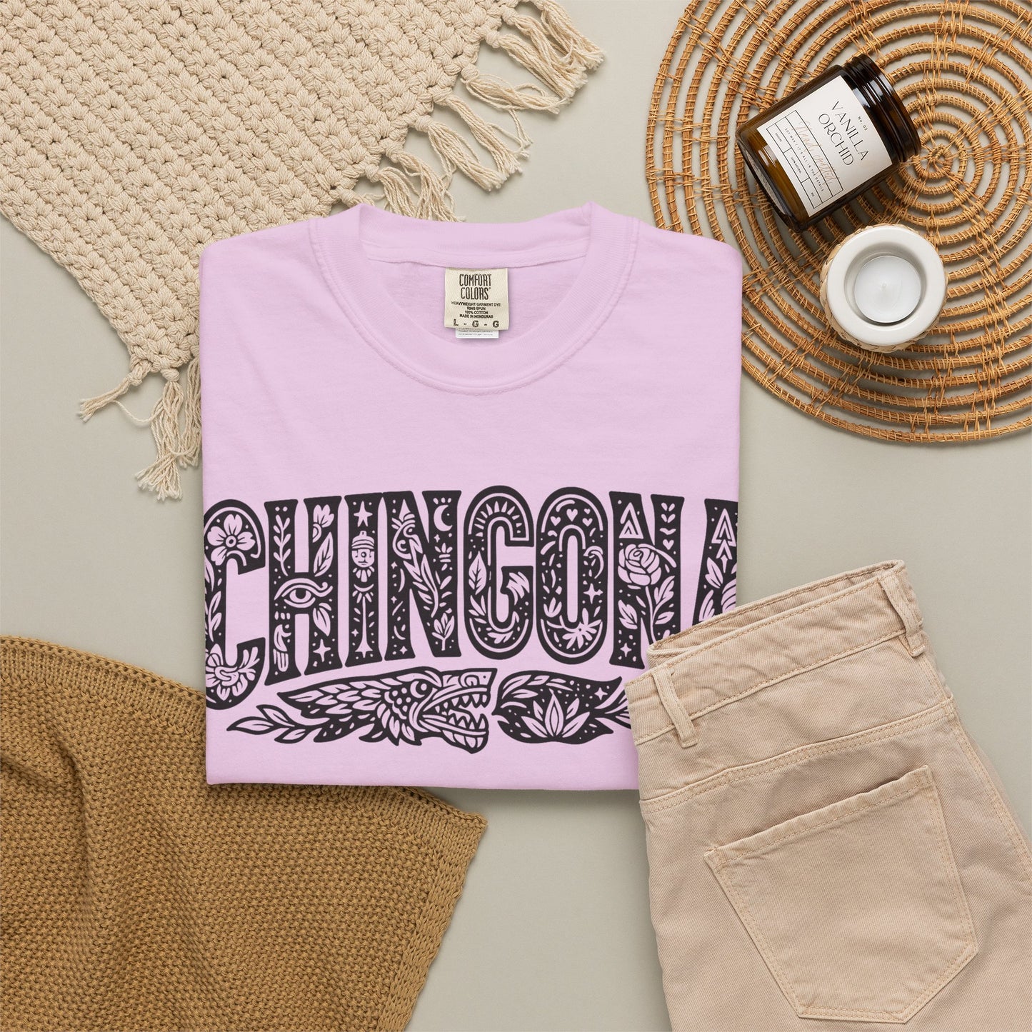 Mexican Art Chingona Shirt | Chingona AF Tee | Latina Shirt