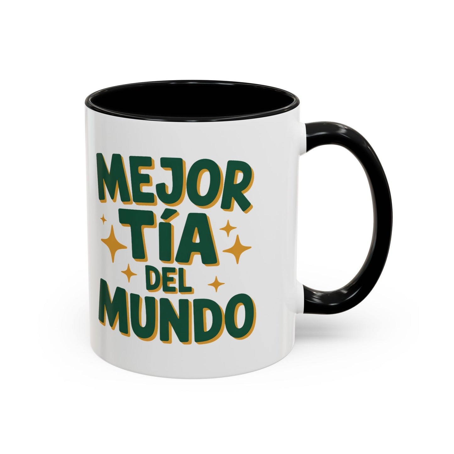 Mejor Tia Del Mundo Mug - Best Tía Ever Coffee Cup Gift for Hispanic Aunt - Tía Querida - Latino Family Gift - Proud Tía Bonita