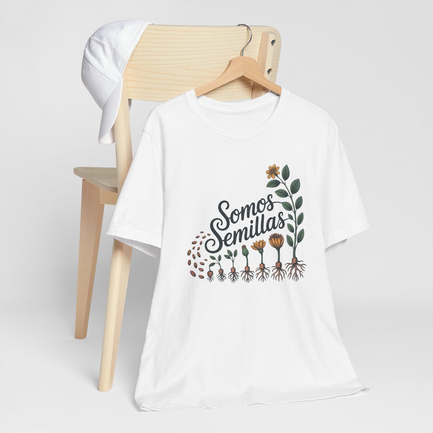 Somos Semillas T-Shirt | Latino Heritage Tee | Hispanic Culture Gift | Latinx Apparel | Somos Fuertes Shirt