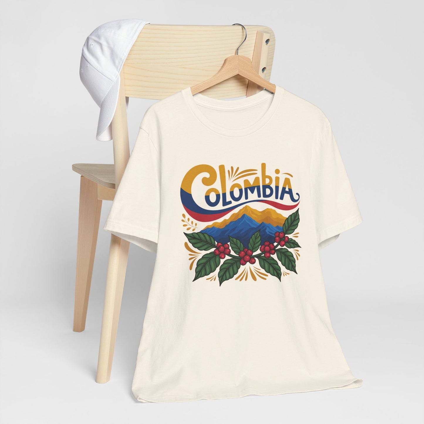 Colombia T-Shirt - Orgullo Colombiano Tee - Colombian Heritage Pride Shirt - Colombia Gift for Men Women