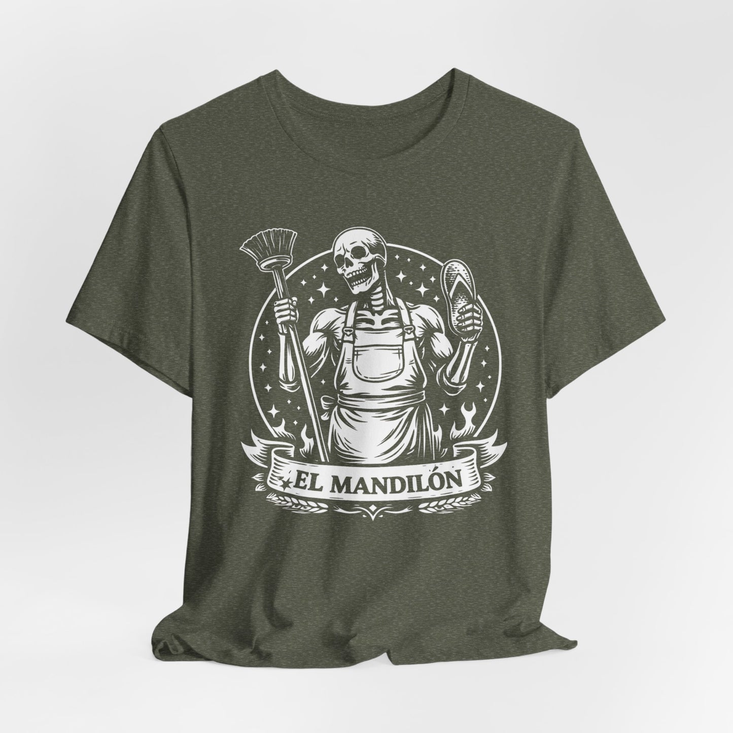 El Mandilon T-Shirt - Funny Spanish Tee for Latino Men - Mexican Sayings Shirt - Hispanic Culture Gift - Latino Humor Tshirt
