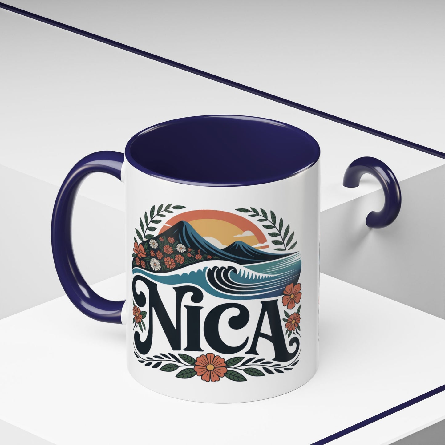 Nicaragua Mug - Nica Pride Coffee Cup Gift | Pinolero Amor Central America Hispanic Pride Managua Souvenir