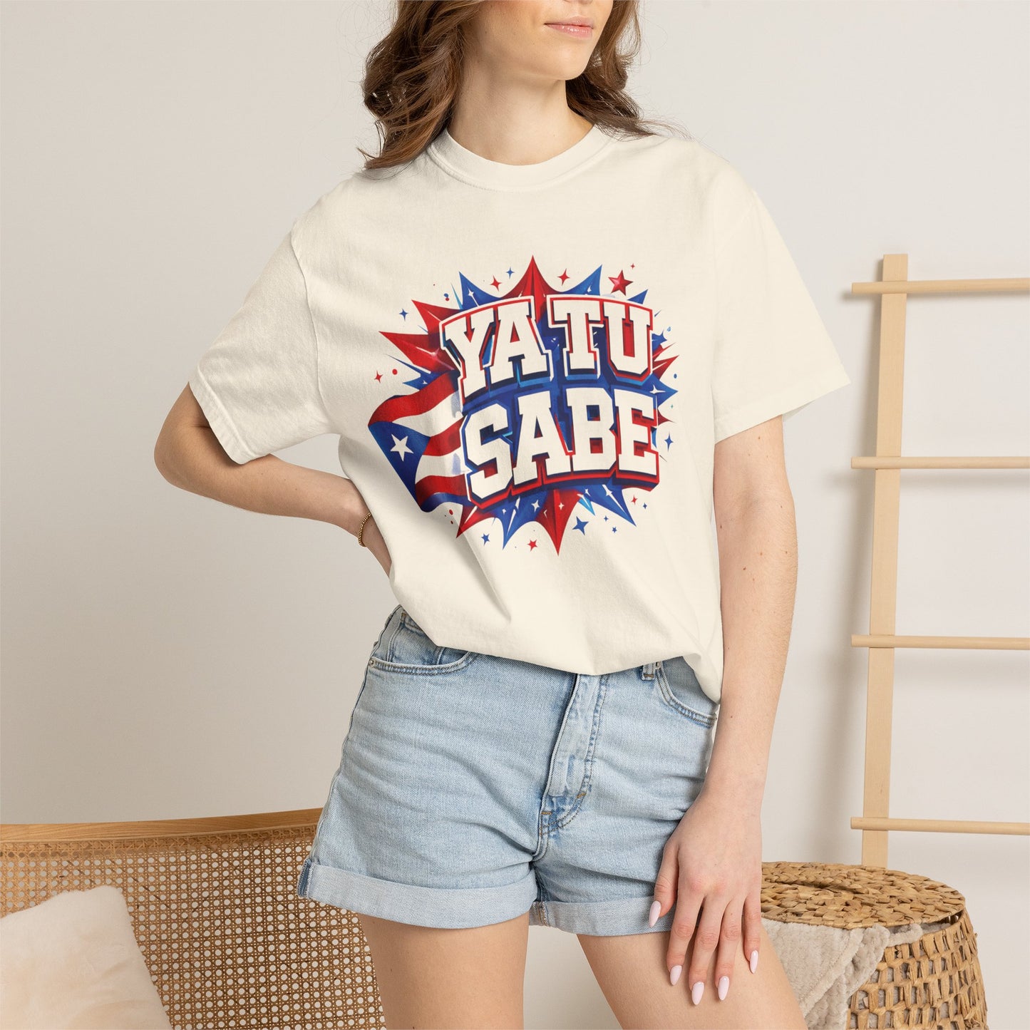 Ya Tu Sabe Comfort Colors Shirt | Puerto Rican Flag Tee