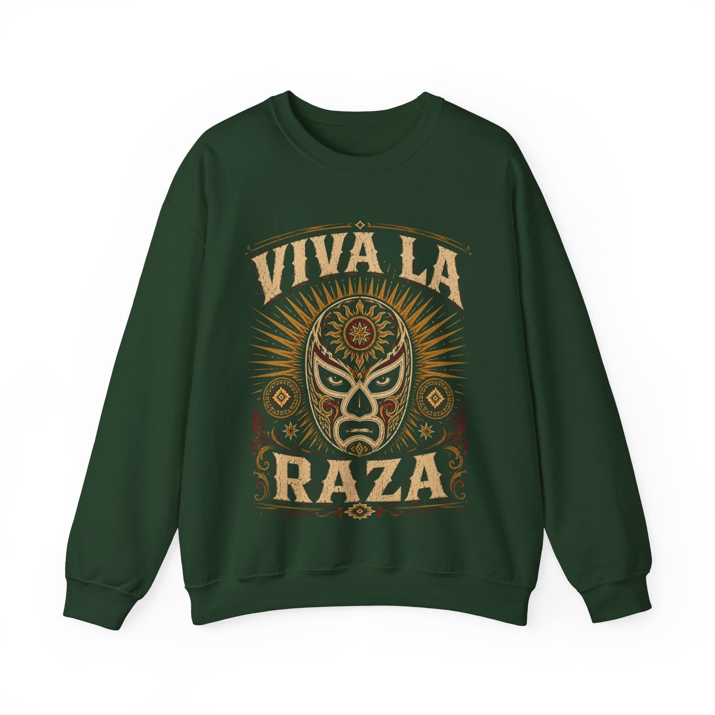 El Luchador Sweatshirt - Mexican Wrestling Lucha Libre Sudadera - Latino Pride Gift for Men - Warrior Spirit Hoodie