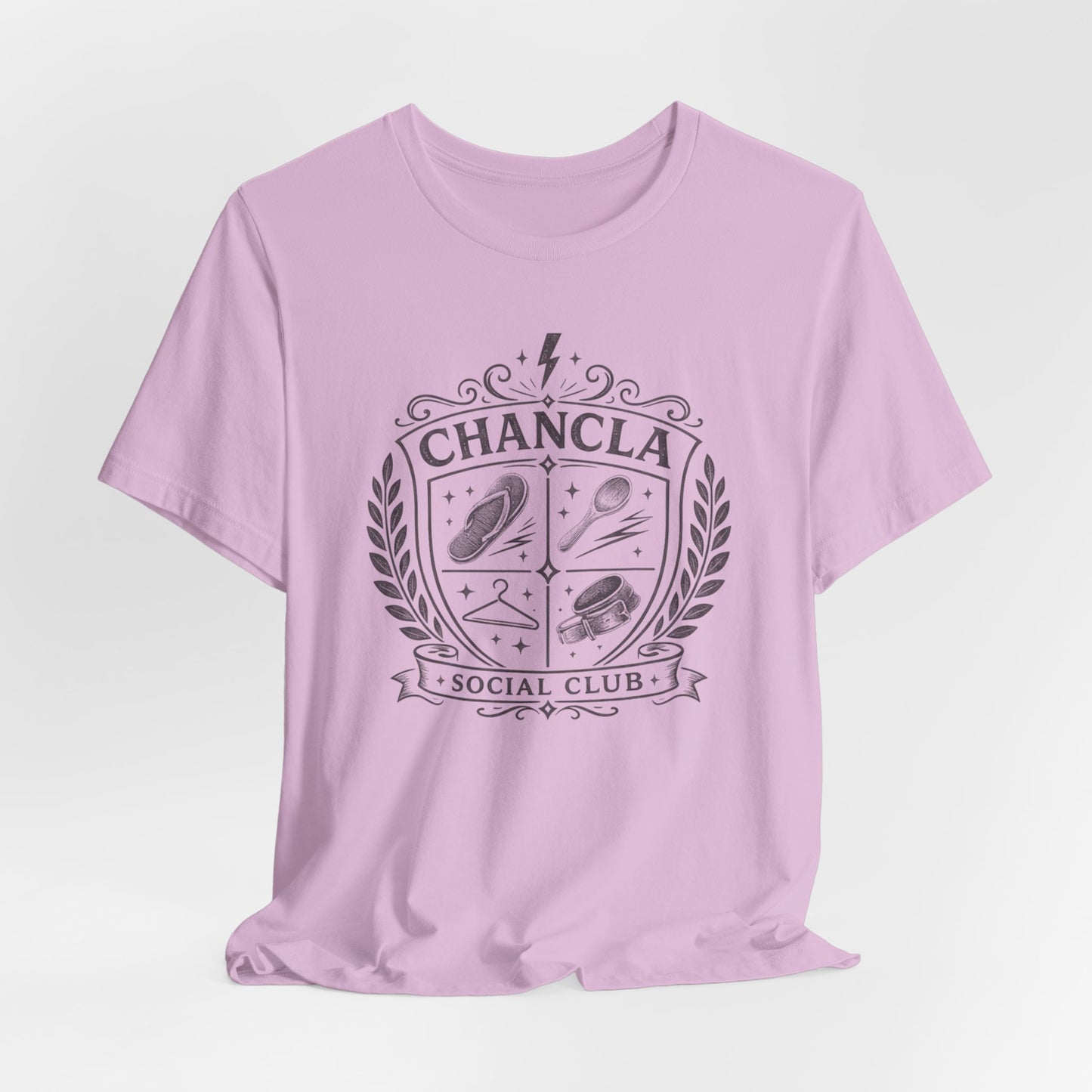Comadre Energy T-Shirt - Chancla Power Latina Gift - Funny Spanish Shirt for Her - Regalos para Mujer