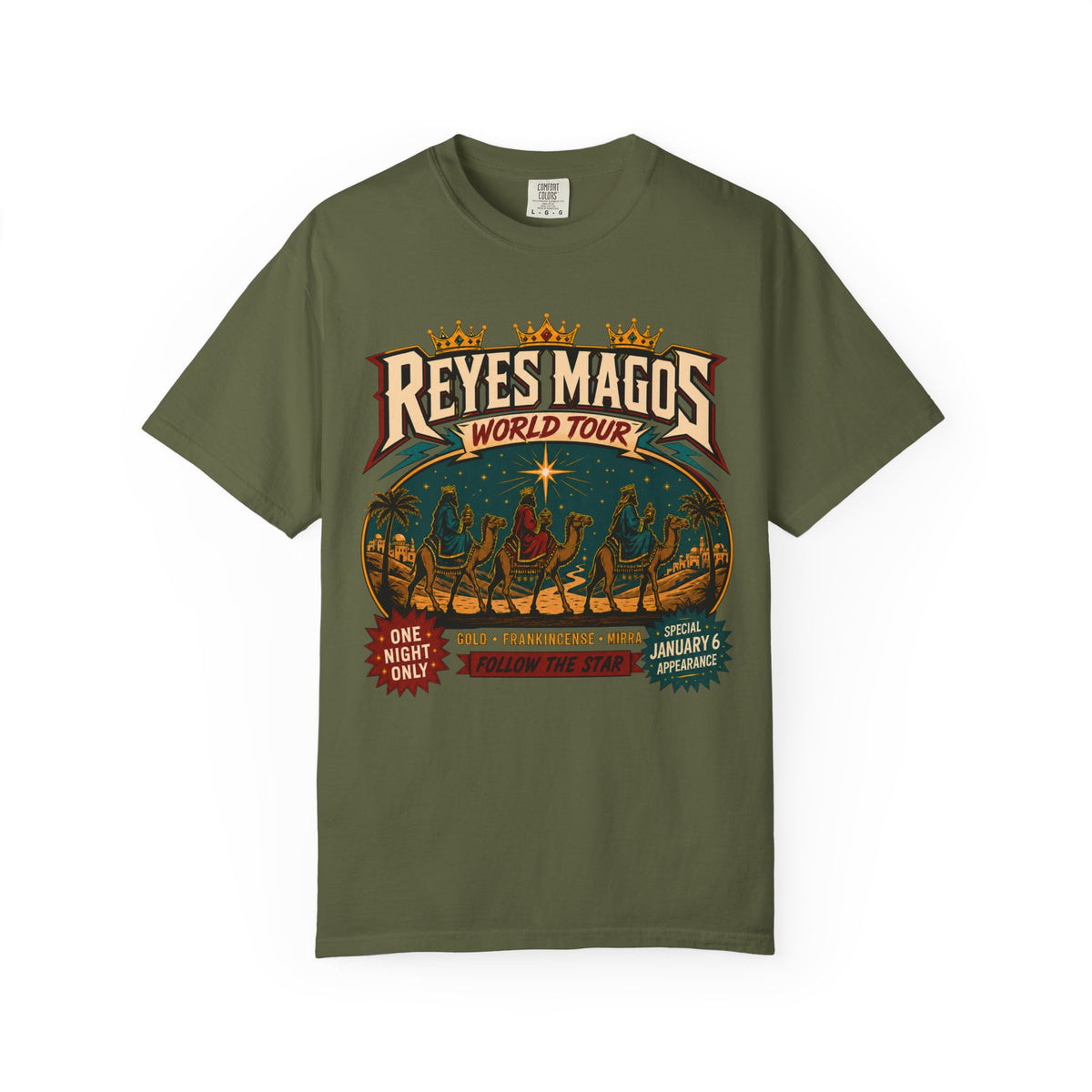 Reyes Magos World Tour Tee - Dia de Reyes Shirt - Three Kings Day Latino Gift
