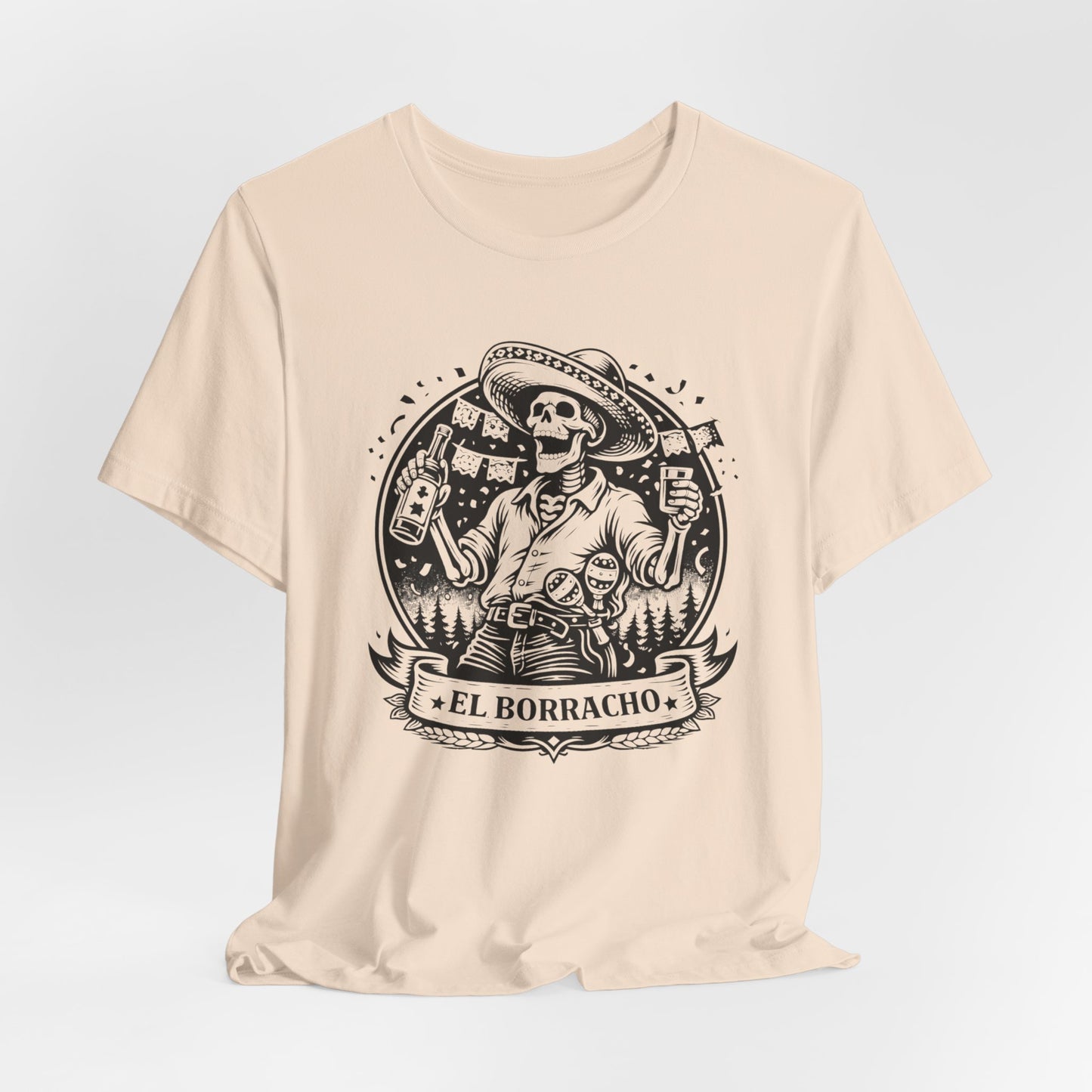 El Boracho T-Shirt - Funny Spanish Tee for Latino Heritage & Hispanic Culture - Mexican Saying Gift Shirt
