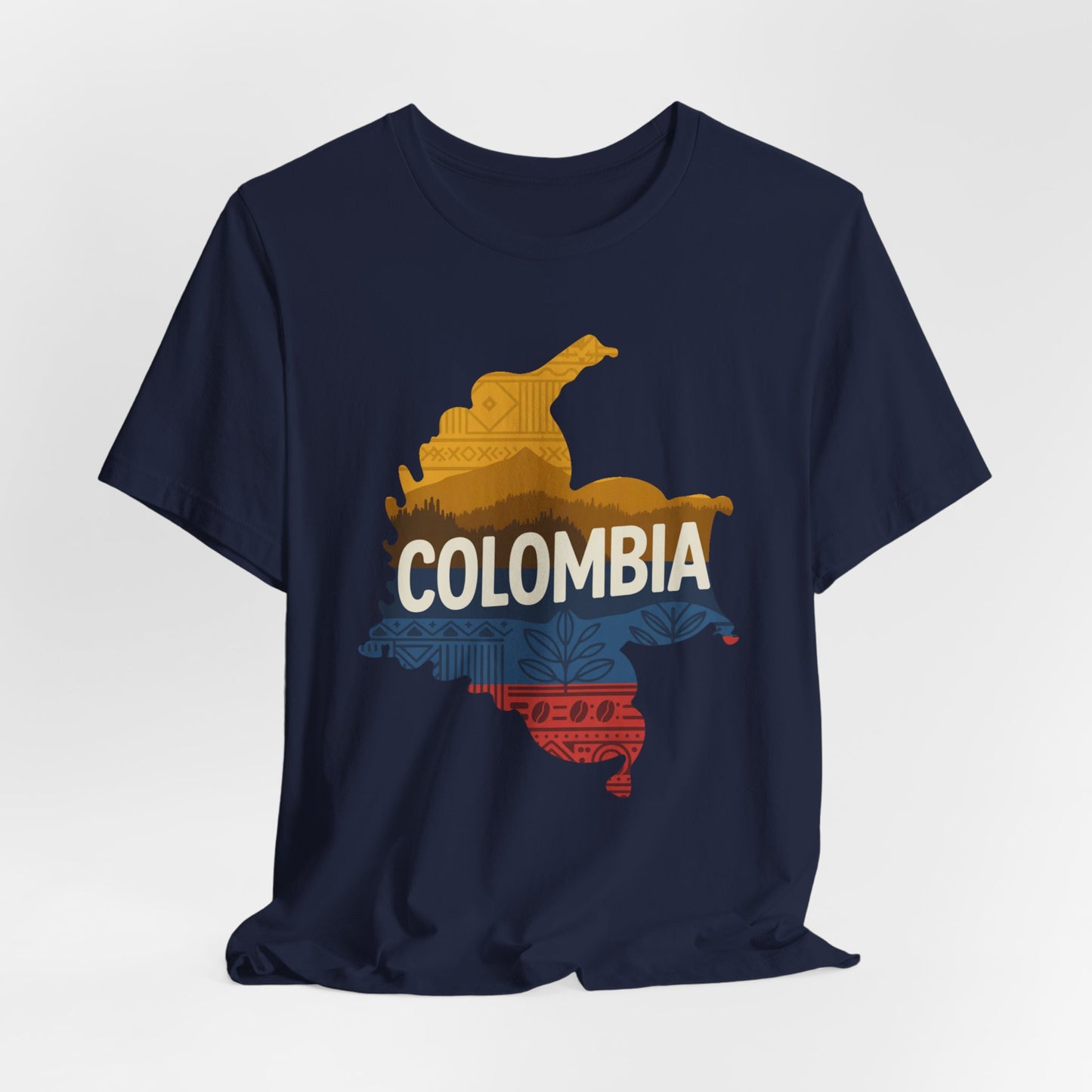 Colombia T-Shirt - Colombian Pride Tee - Orgullo Colombiano Shirt - Hispanic Heritage Gift - Colombia Amor