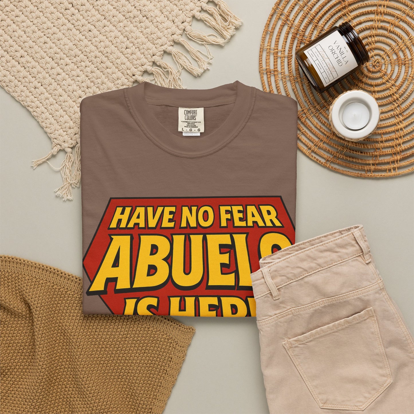Have No Fear Abuelo is Here Shirt | Gift for Abuelo Tee