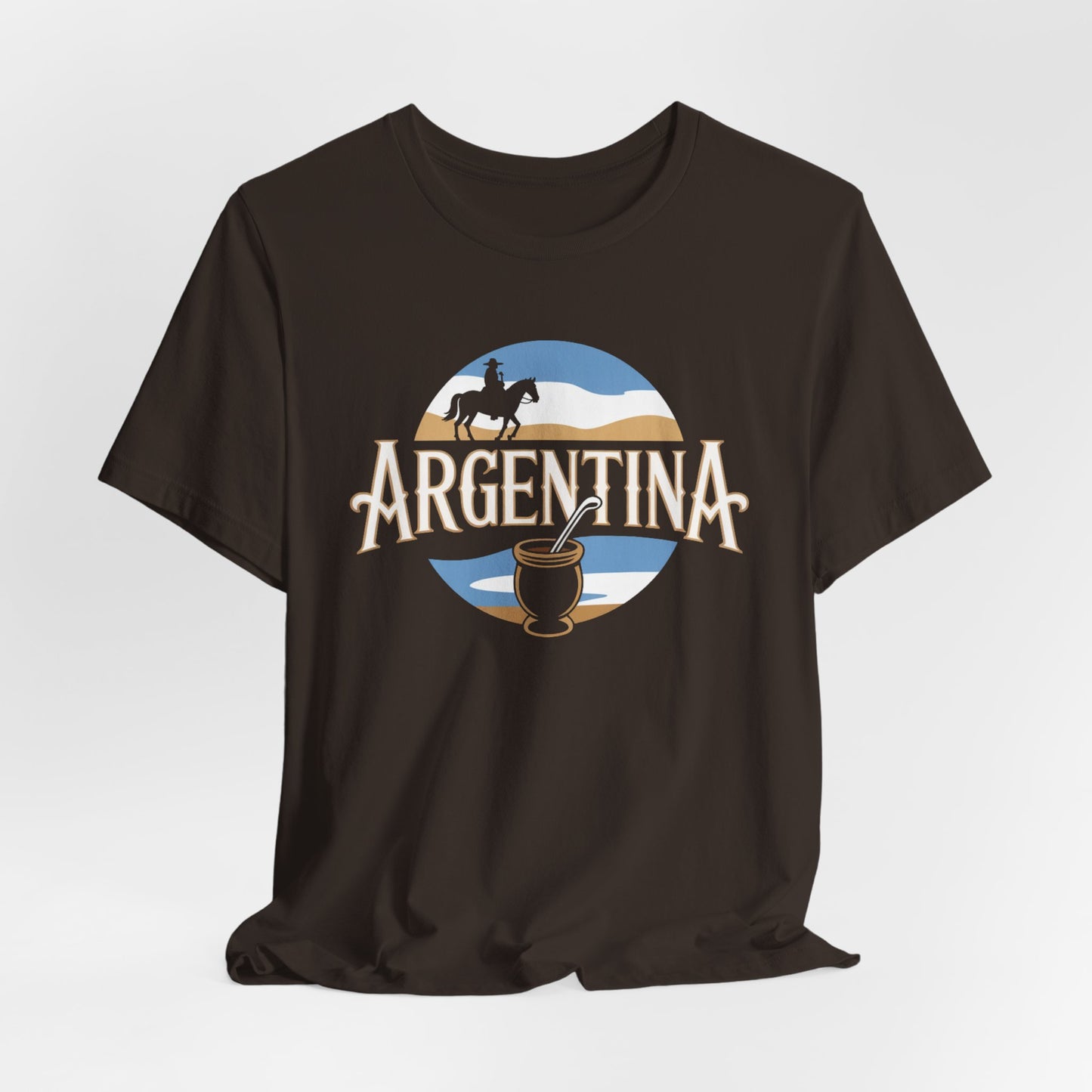 Argentina T-Shirt - Orgullo Argentino Tee - Argentine Flag Gift - Buenos Aires Hispanic Pride Shirt - South American Tango Culture