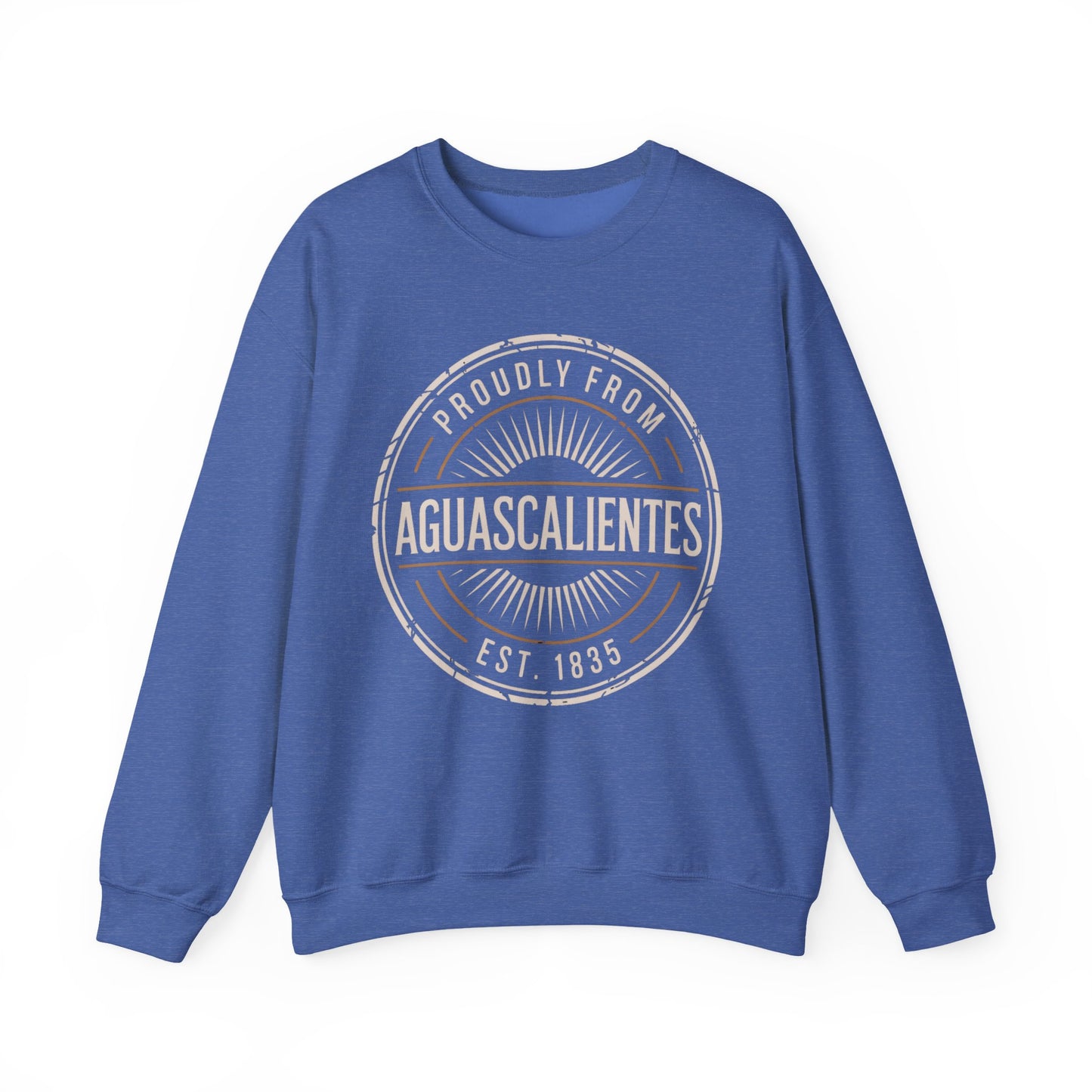 Aguascalientes Sweatshirt - Mexican Heritage Pride Wear | AGS Mexico Sudadera Gift | Orgullo Mexicano Regional Clothing