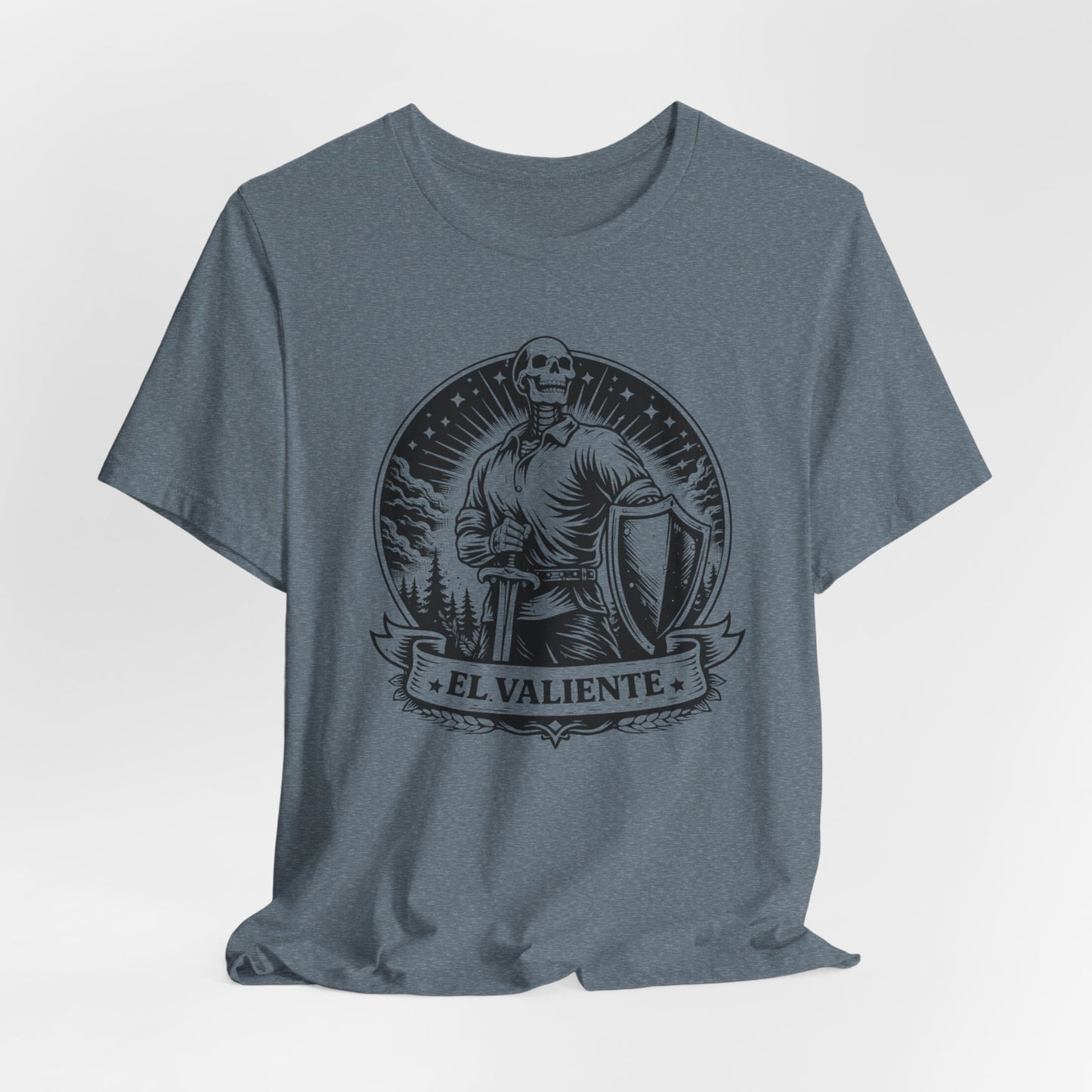 El Valiente T-Shirt - Latino Heritage Tee - Brave Warrior Gift - Hispanic Pride Shirt - Spanish Saying Tee